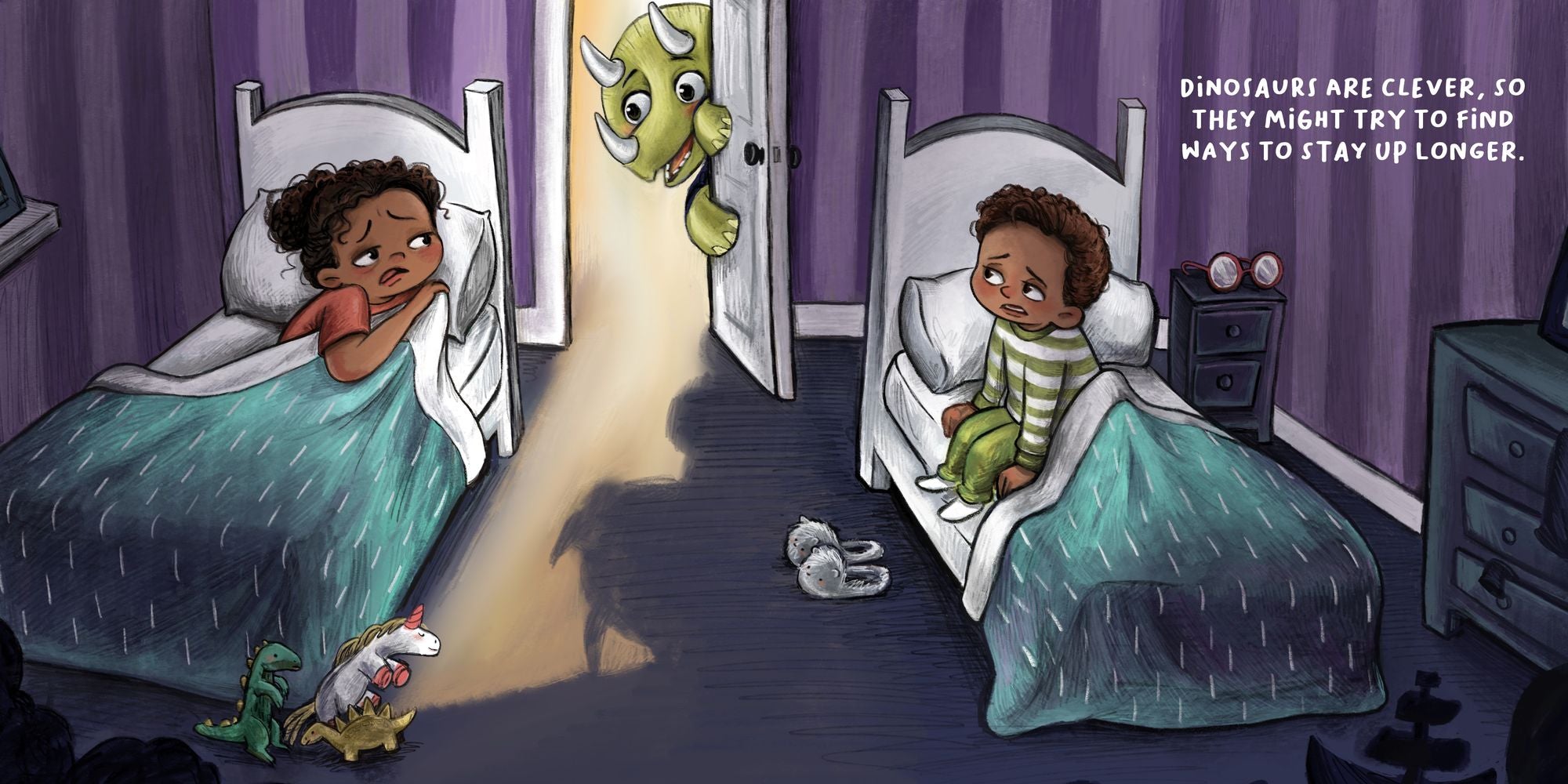 How to Put a Dinosaur to Bed: A Board Book