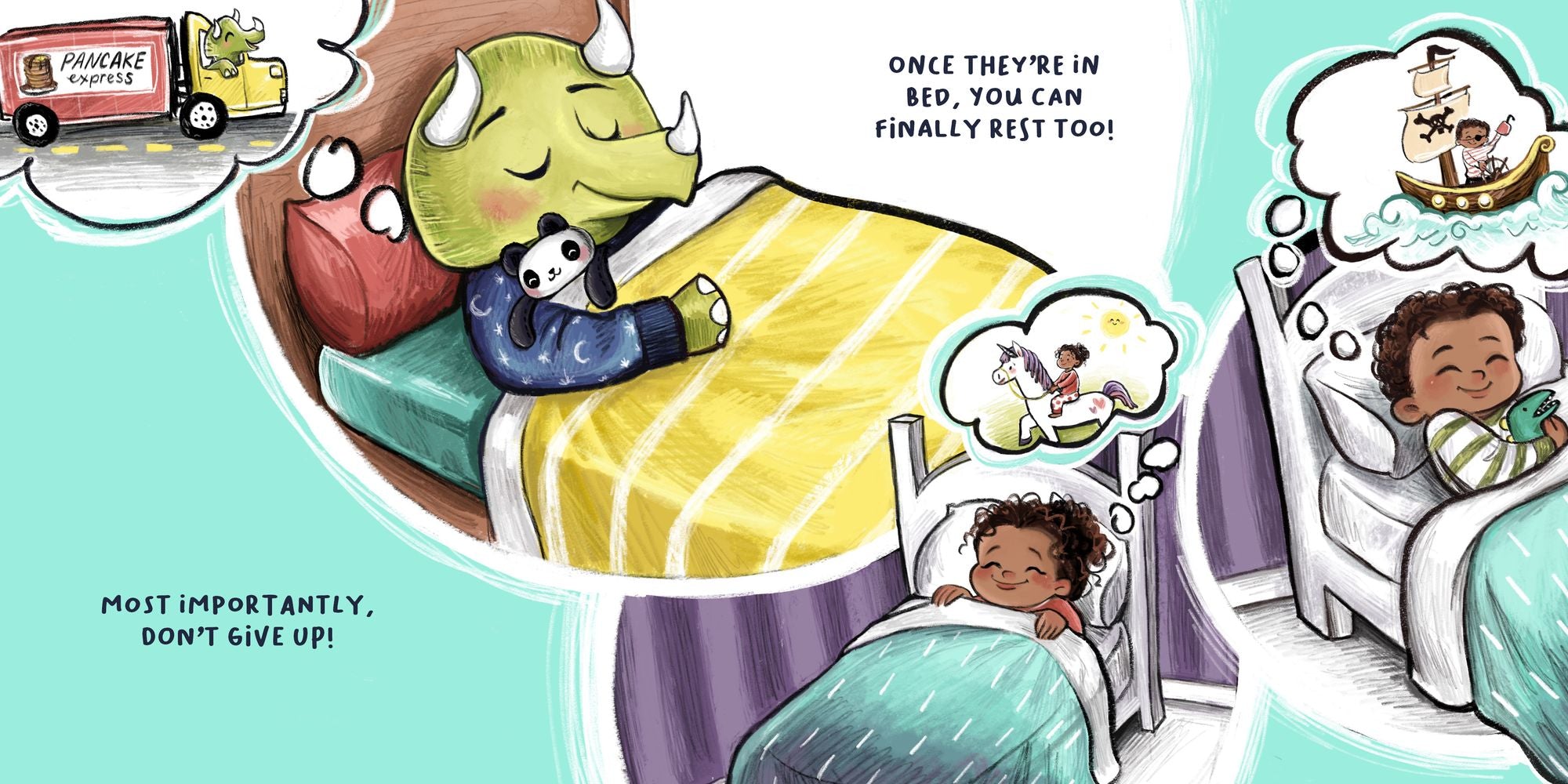 How to Put a Dinosaur to Bed: A Board Book
