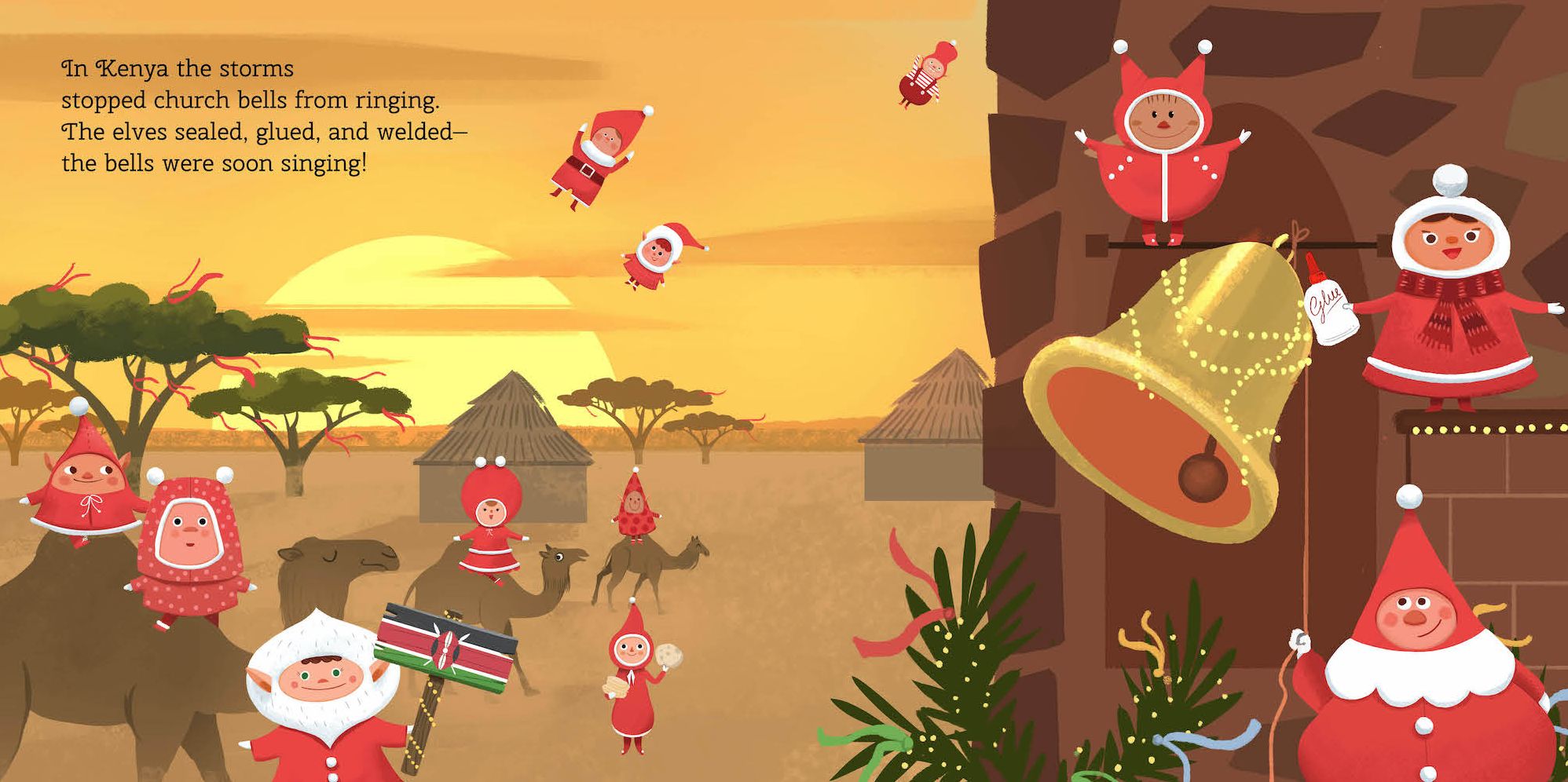 12 Little Elves Save Christmas