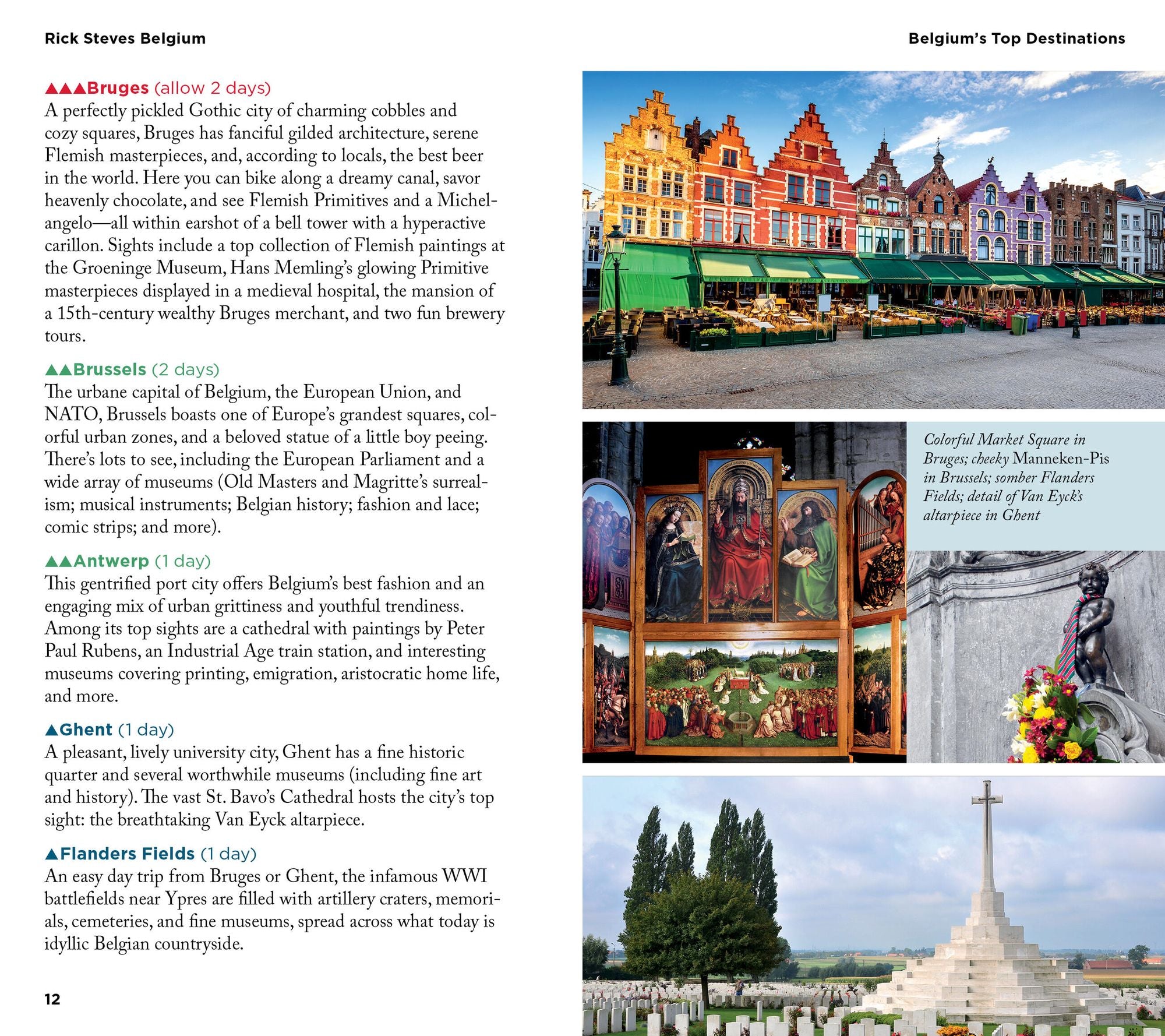 Rick Steves Belgium: Bruges, Brussels, Antwerp & Ghent