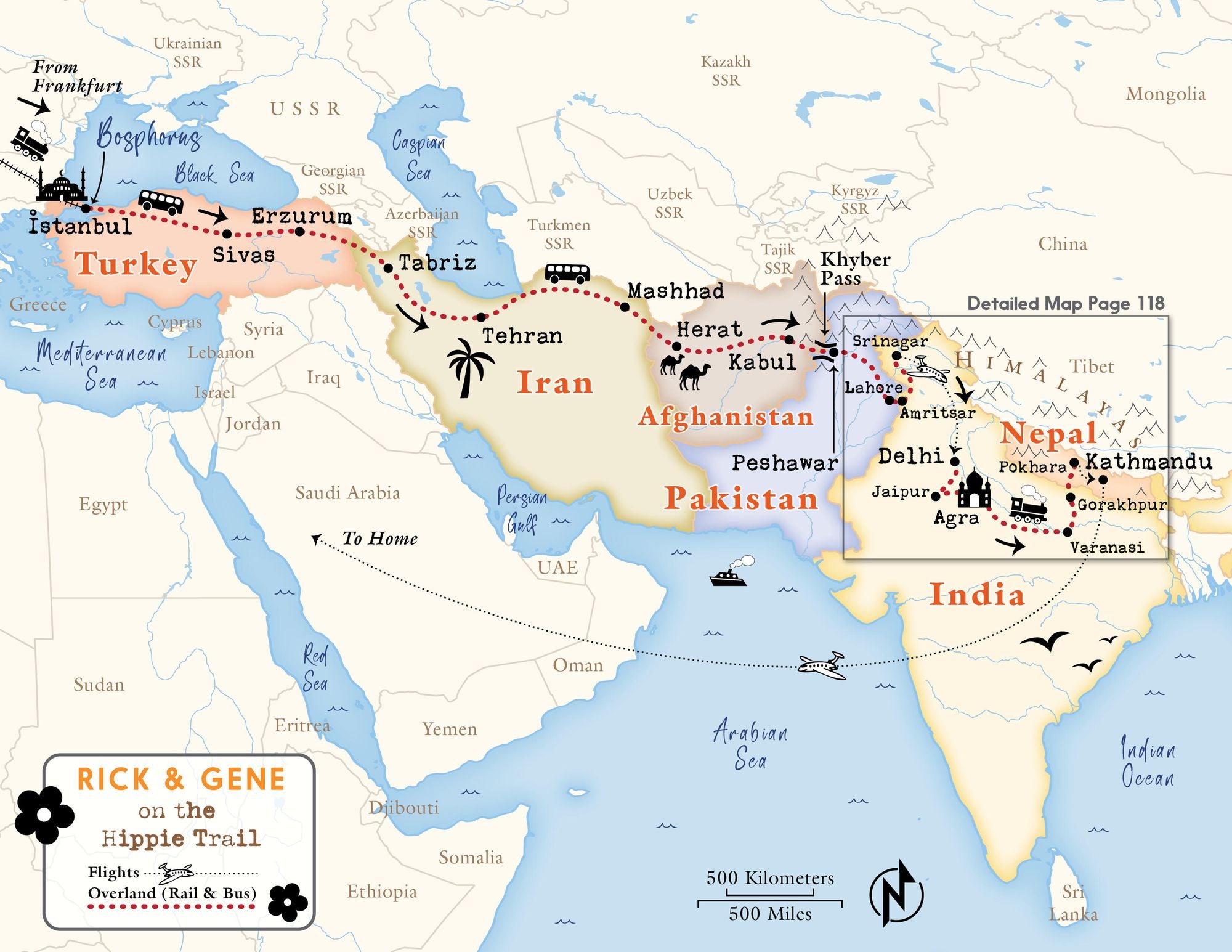 On the Hippie Trail: Istanbul to Kathmandu and the Making of a Travel Writer