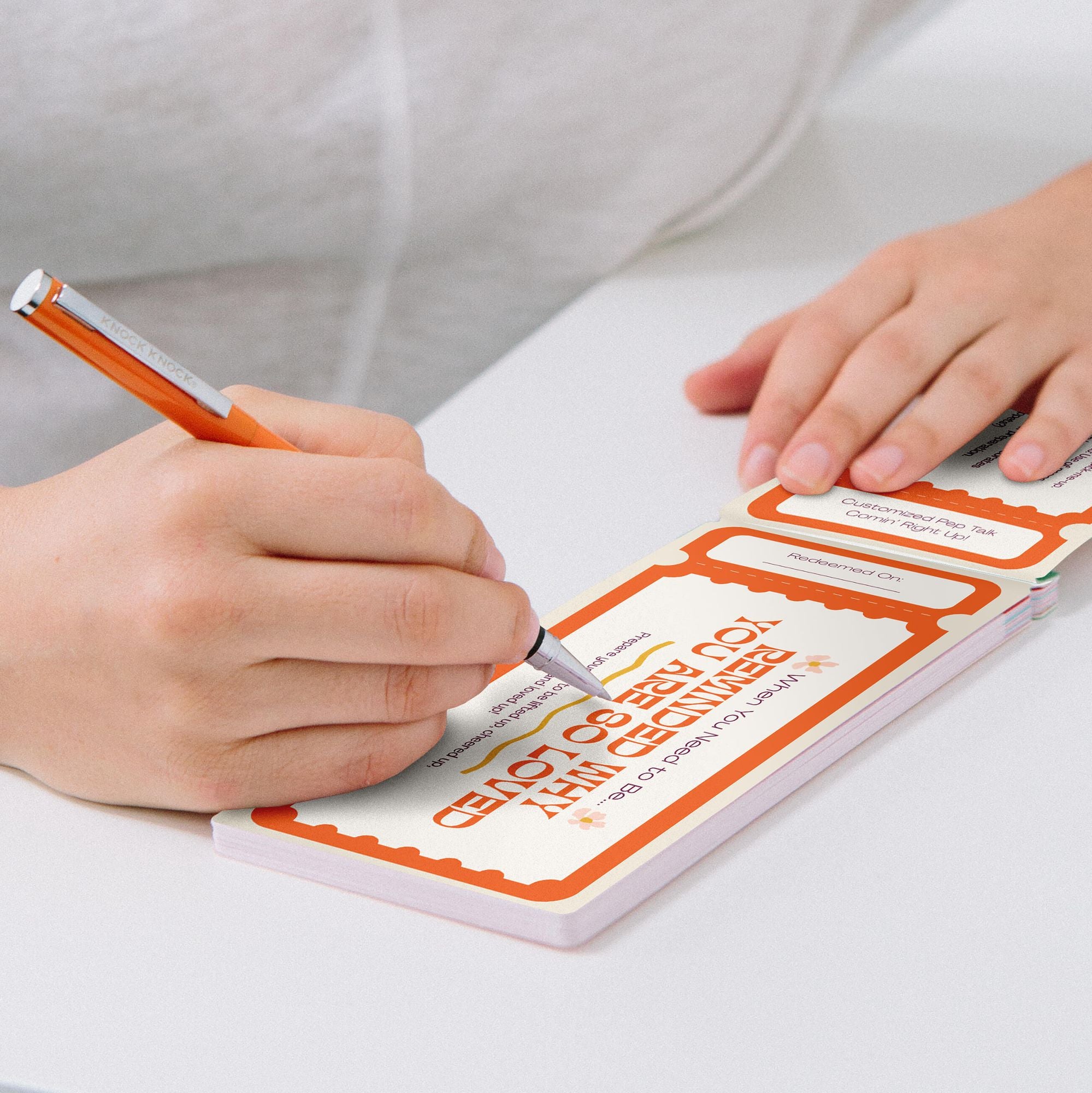 Best Friend Vouchers, BFF Gift Coupons, Book of 15 Perforated Vouchers