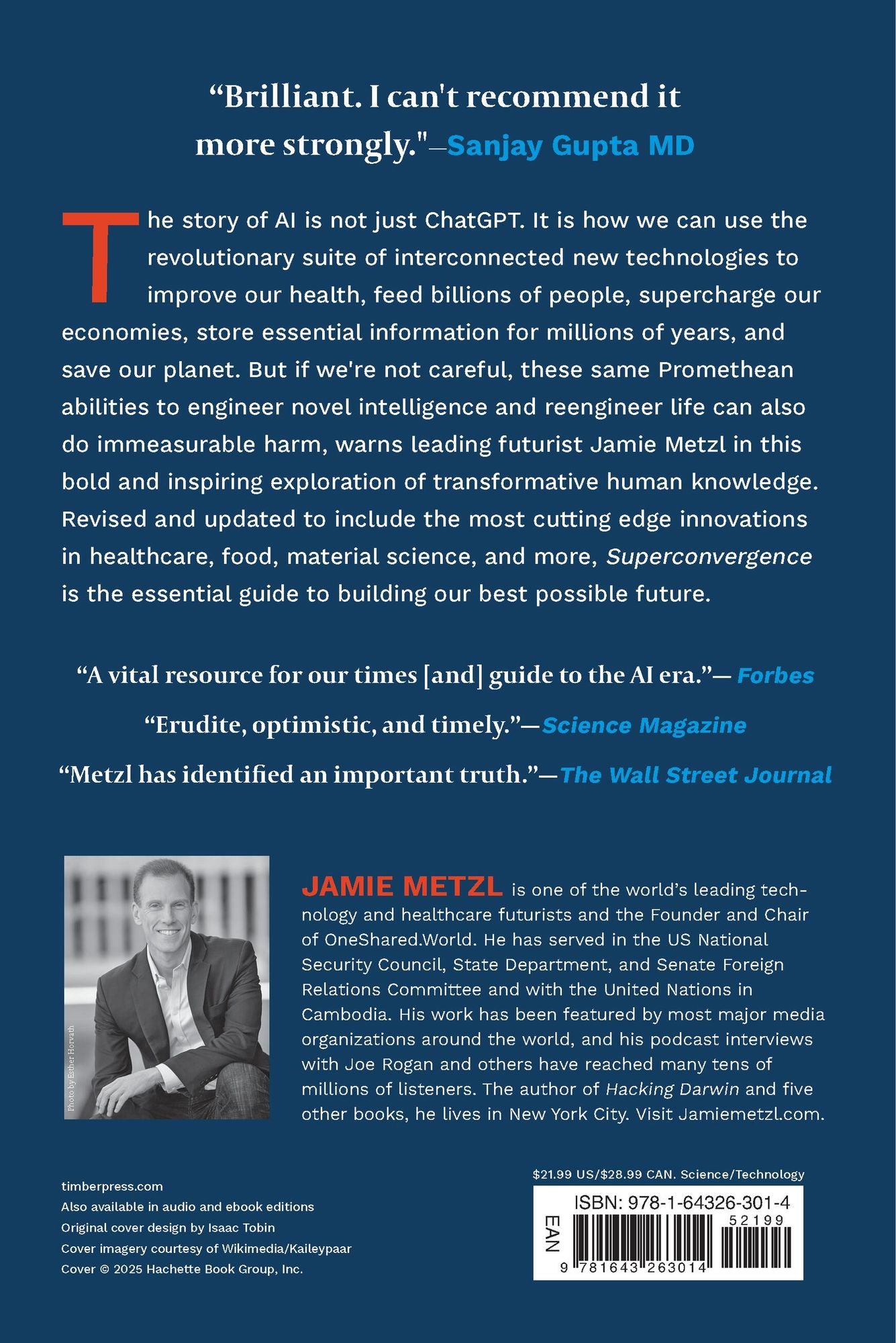 Superconvergence: How the Genetics, Biotech, and AI Revolutions Will Transform our Lives, Work, and World