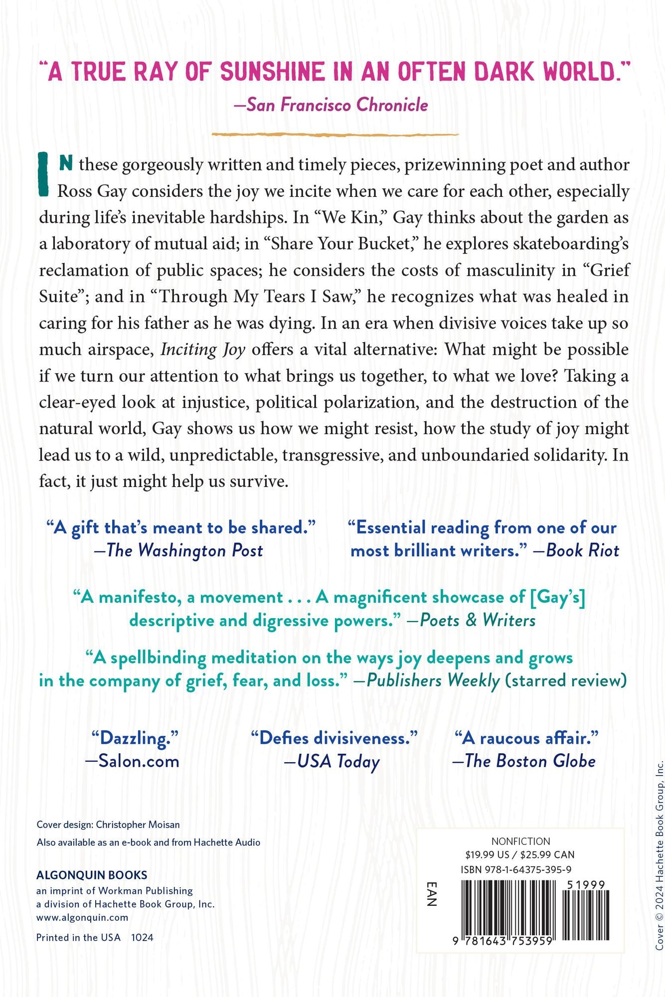 Inciting Joy: Essays