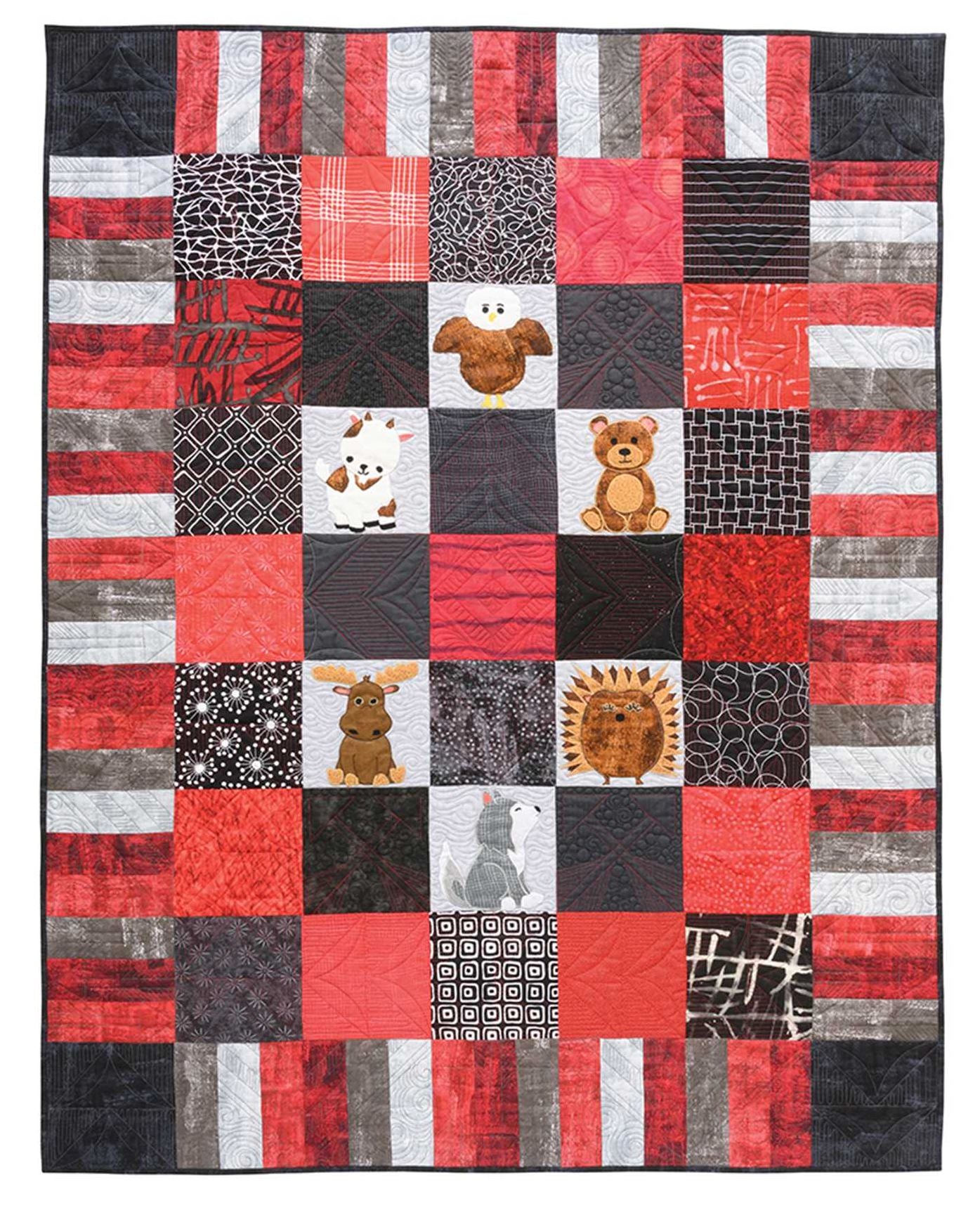 Sew Penguins, Puppies, Porcupines... Oh My!: 39 Baby Animals; Quilts, Bibs, Blankies & More!