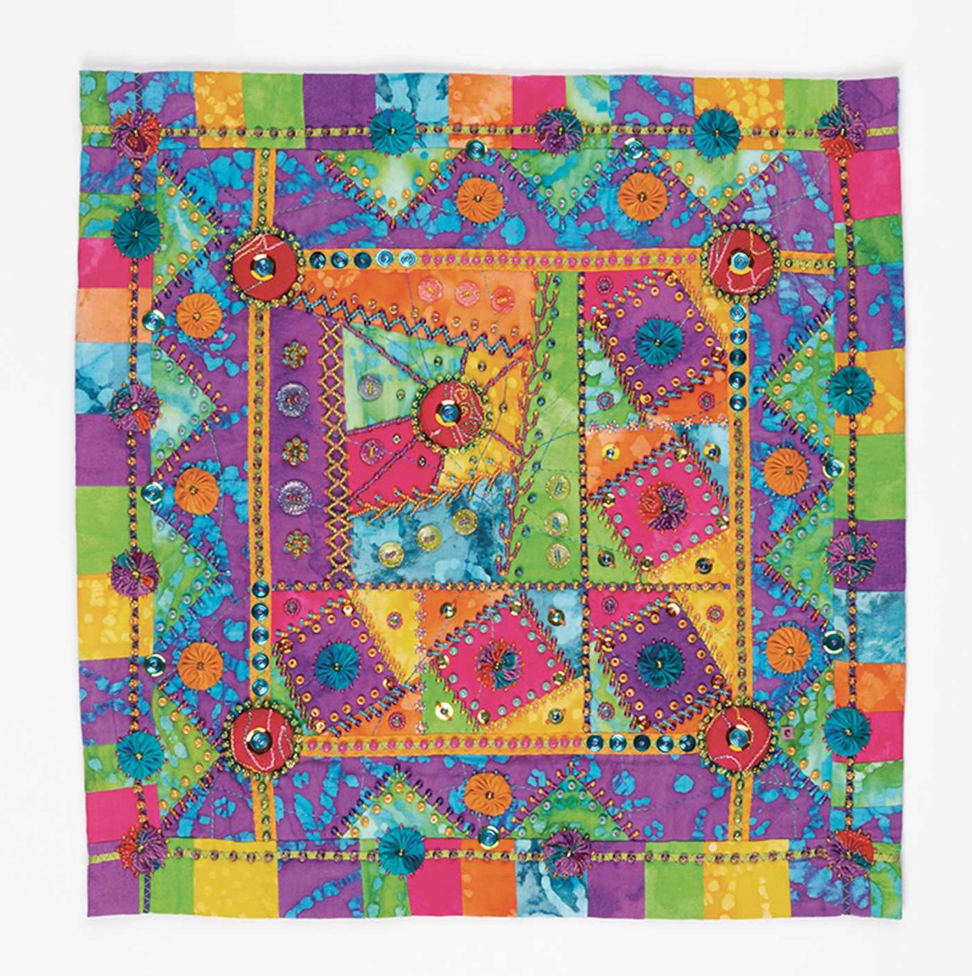 Beyond Crazy Quilts: Piecing, Patchwork & Embroidery for Unique Designs