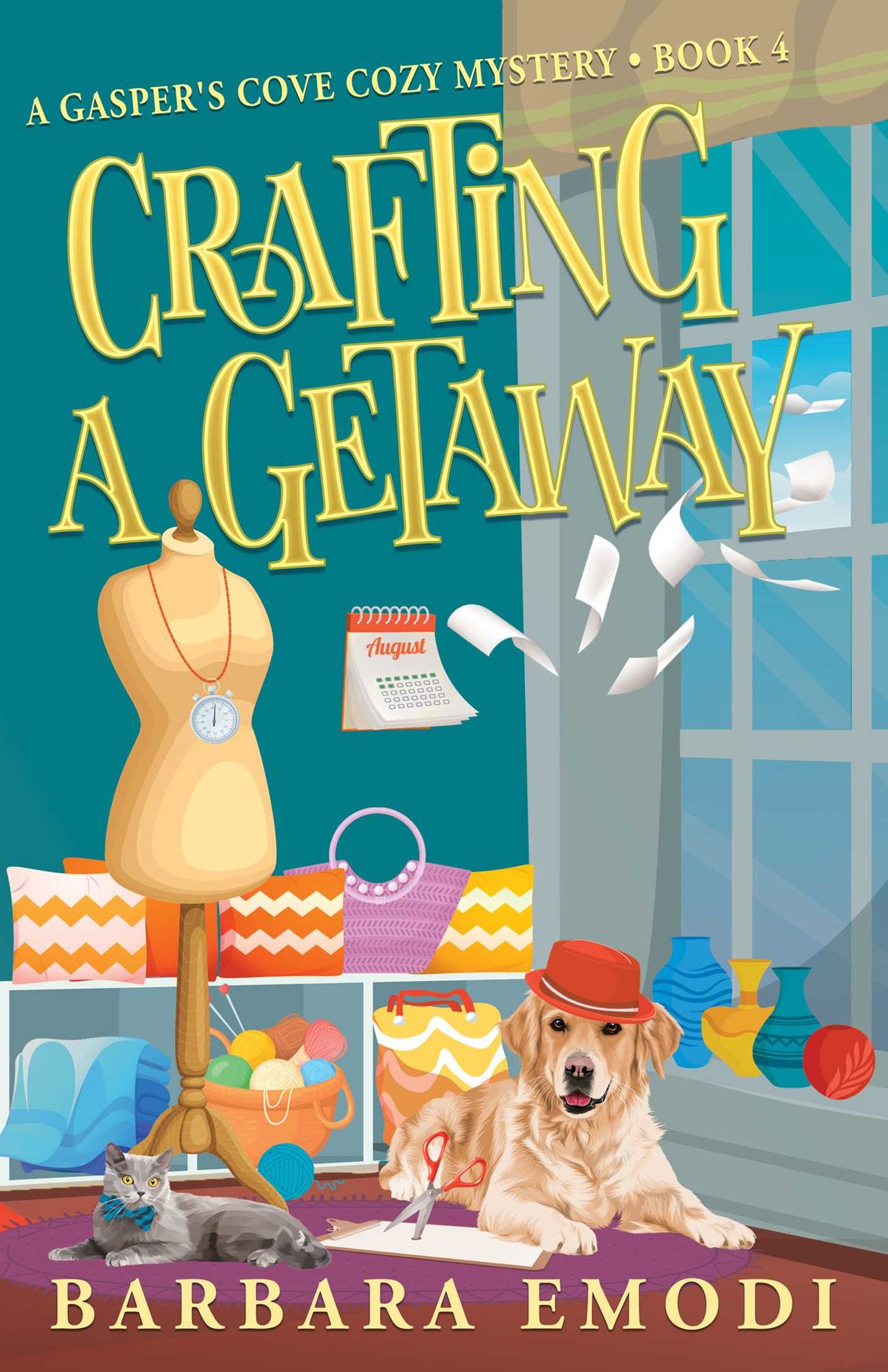 Crafting a Getaway: A Gasper's Cove Cozy Mystery, Book 4
