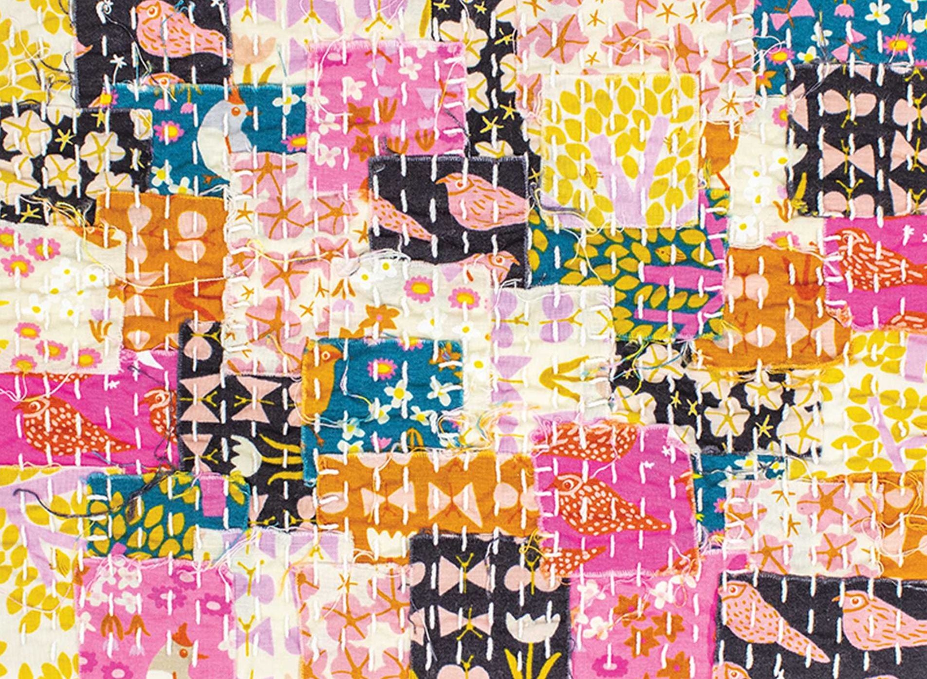 Patchwork Sashiko: Transform Your Scraps; 14 Slow-Stitched Projects