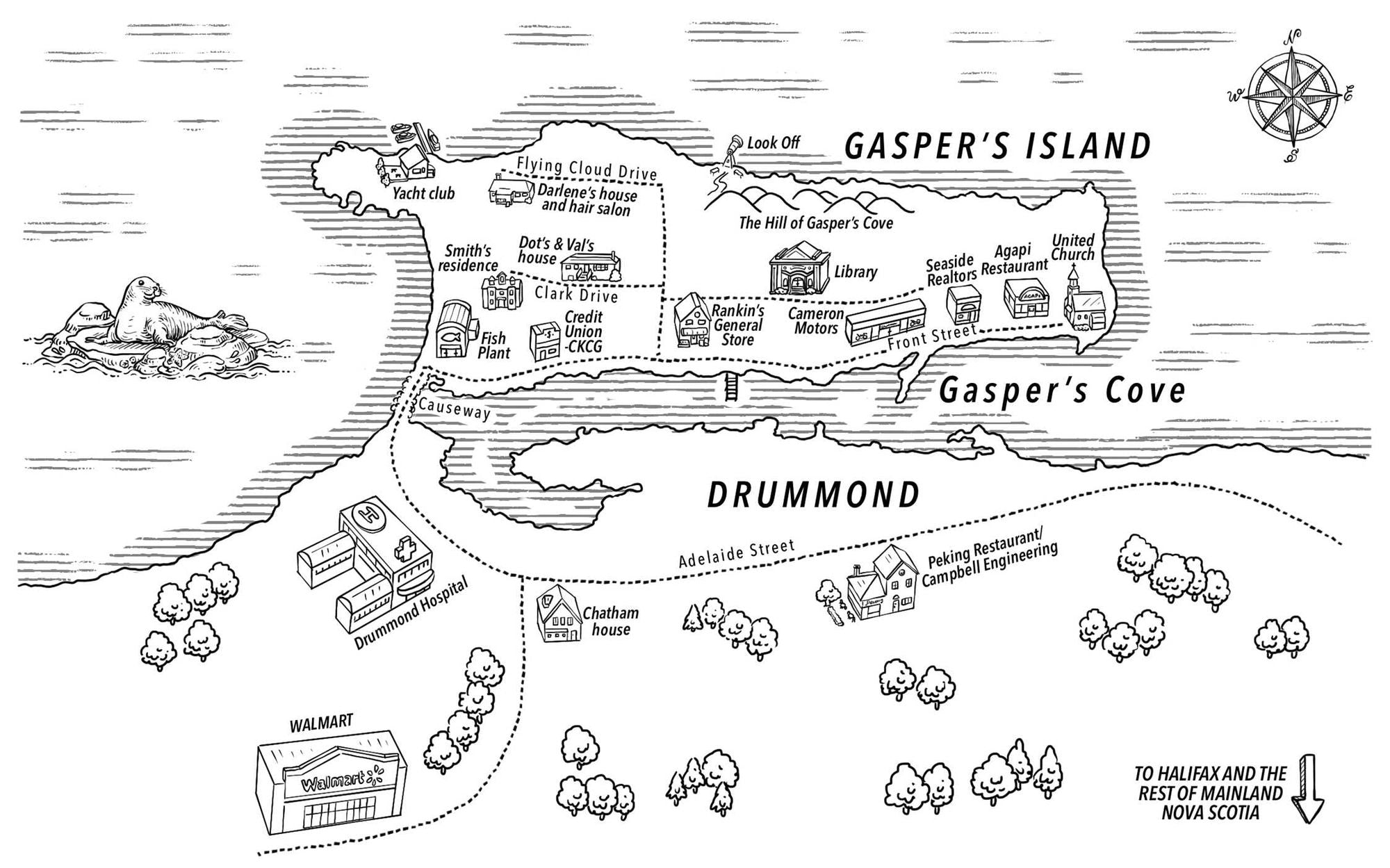 Crafting an Alibi: A Gasper's Cove Cozy Mystery, Book 5