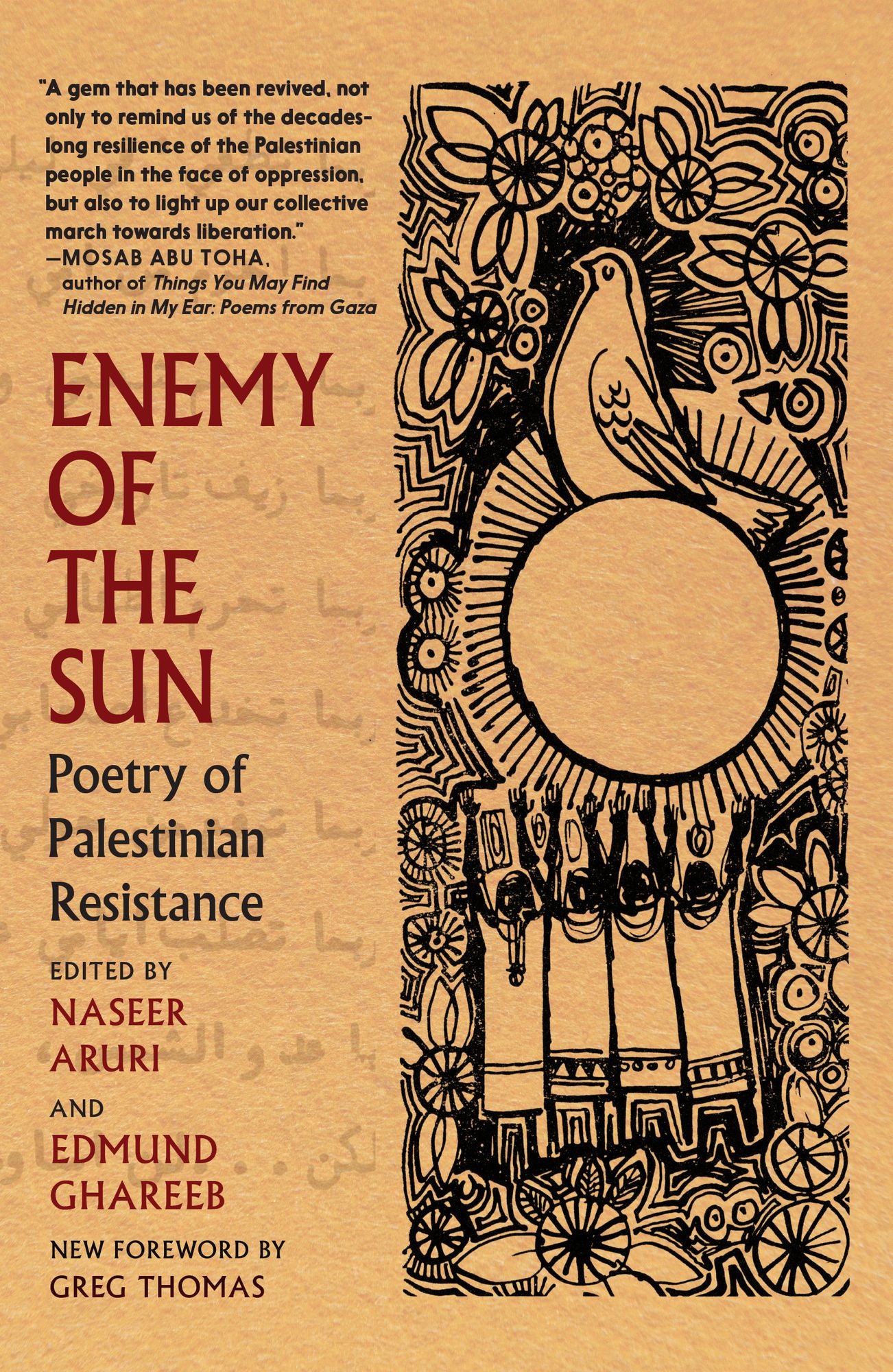 Enemy of the Sun: Poetry of Palestinian Resistance