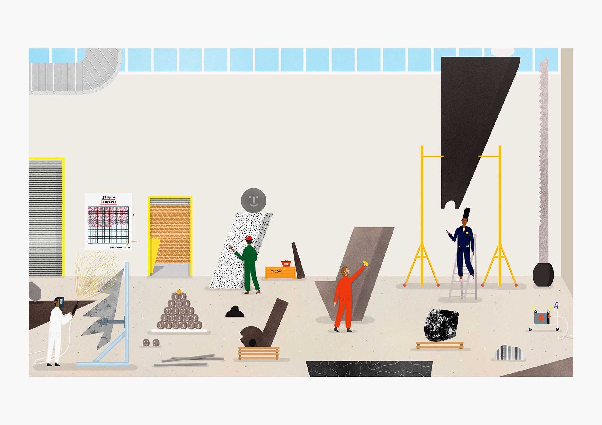 Making a Great Exhibition (Books for Kids, Art for Kids, Art Book)