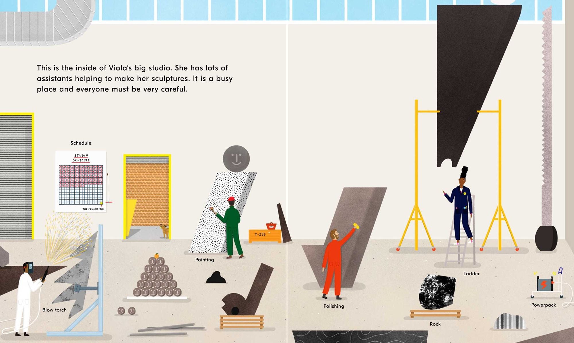 Making a Great Exhibition (Books for Kids, Art for Kids, Art Book)