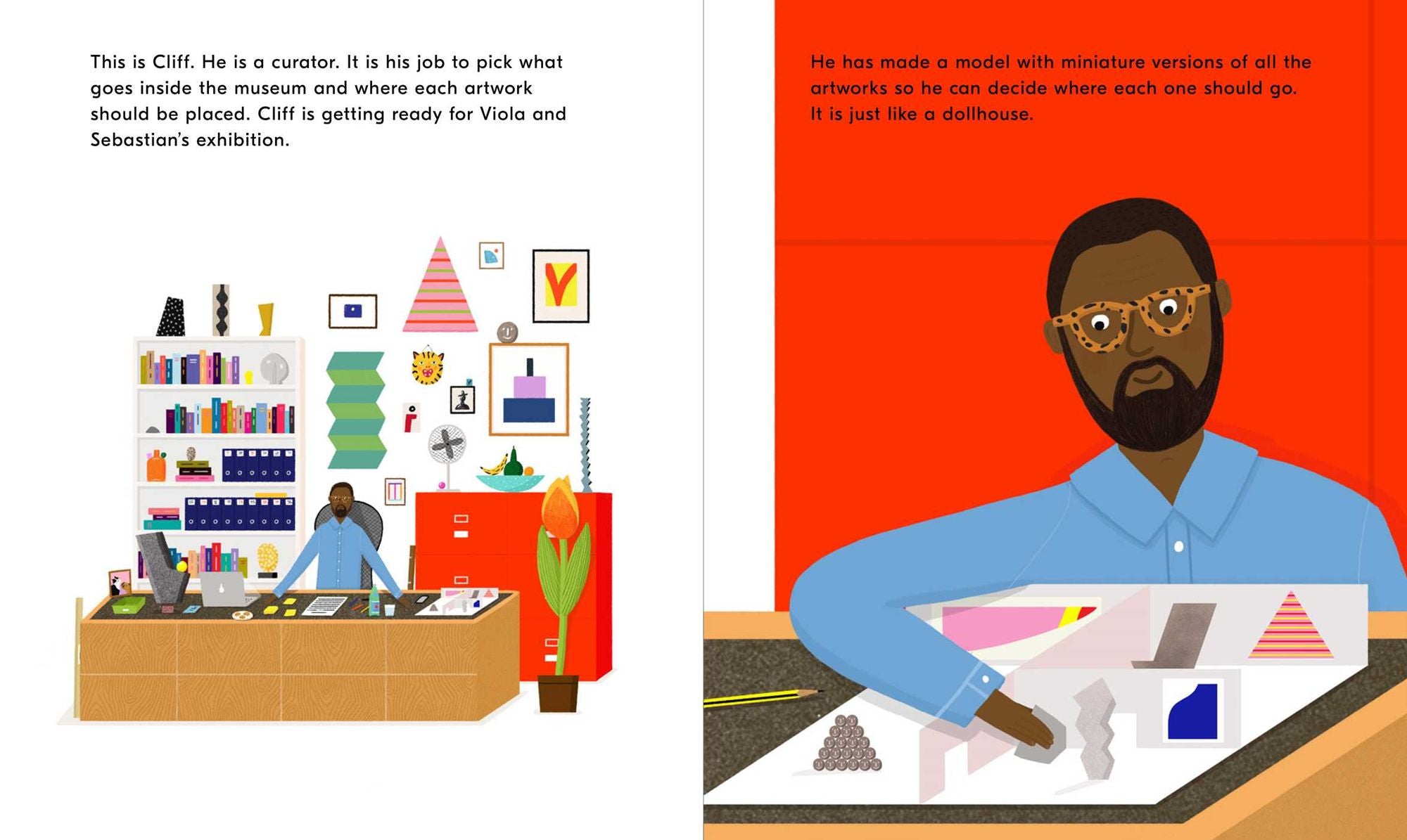 Making a Great Exhibition (Books for Kids, Art for Kids, Art Book)