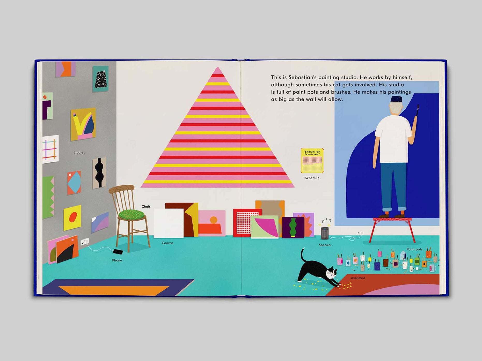 Making a Great Exhibition (Books for Kids, Art for Kids, Art Book)