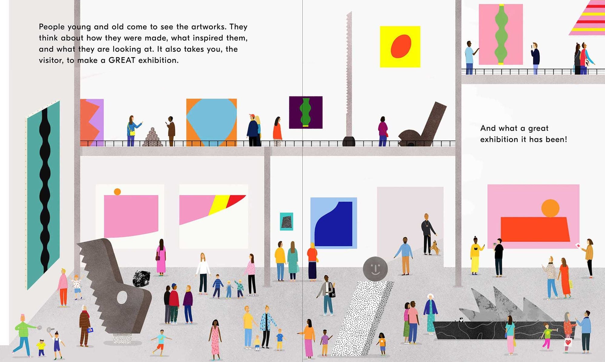 Making a Great Exhibition (Books for Kids, Art for Kids, Art Book)