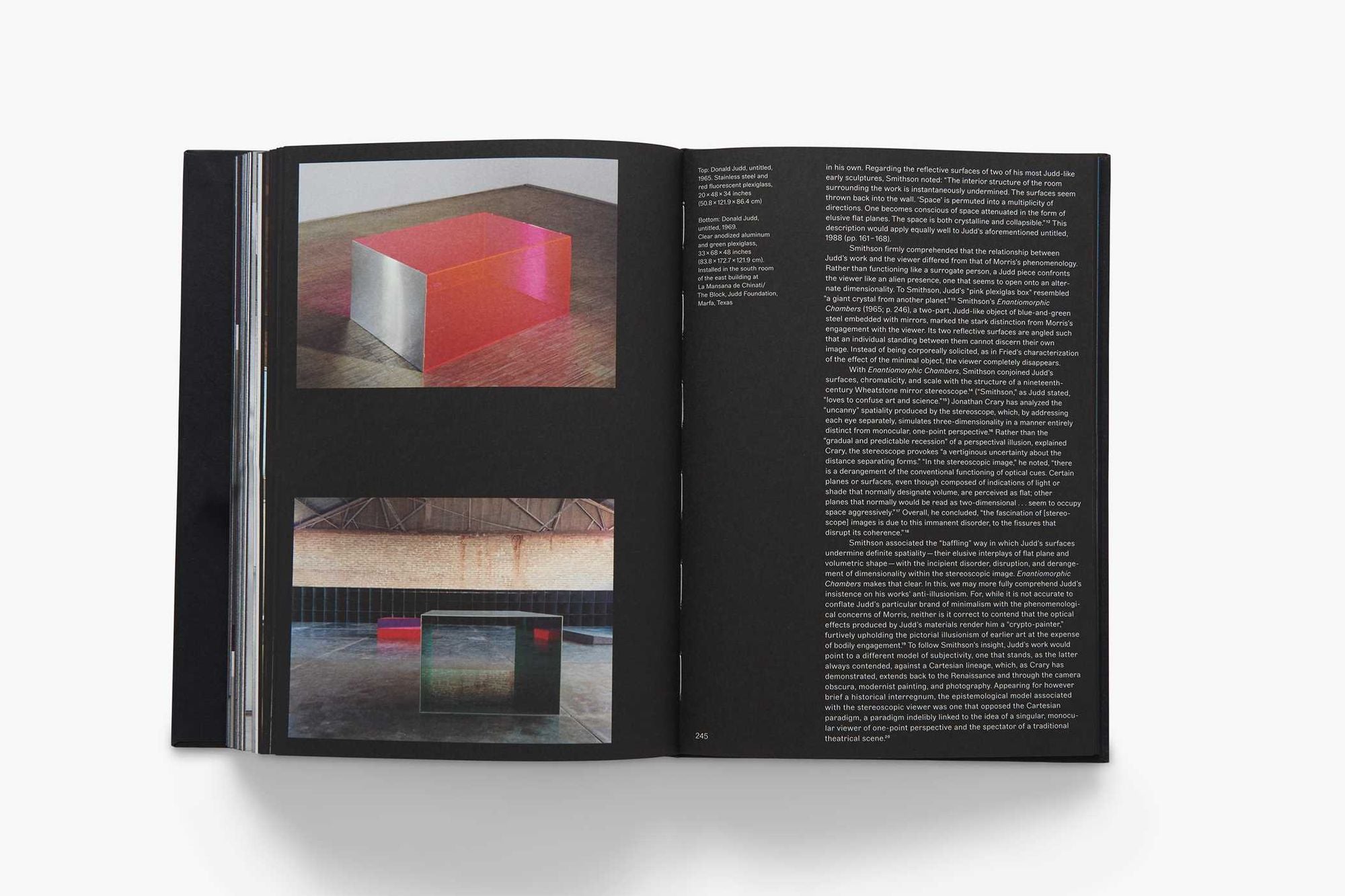 Donald Judd: Artworks 1970-1994