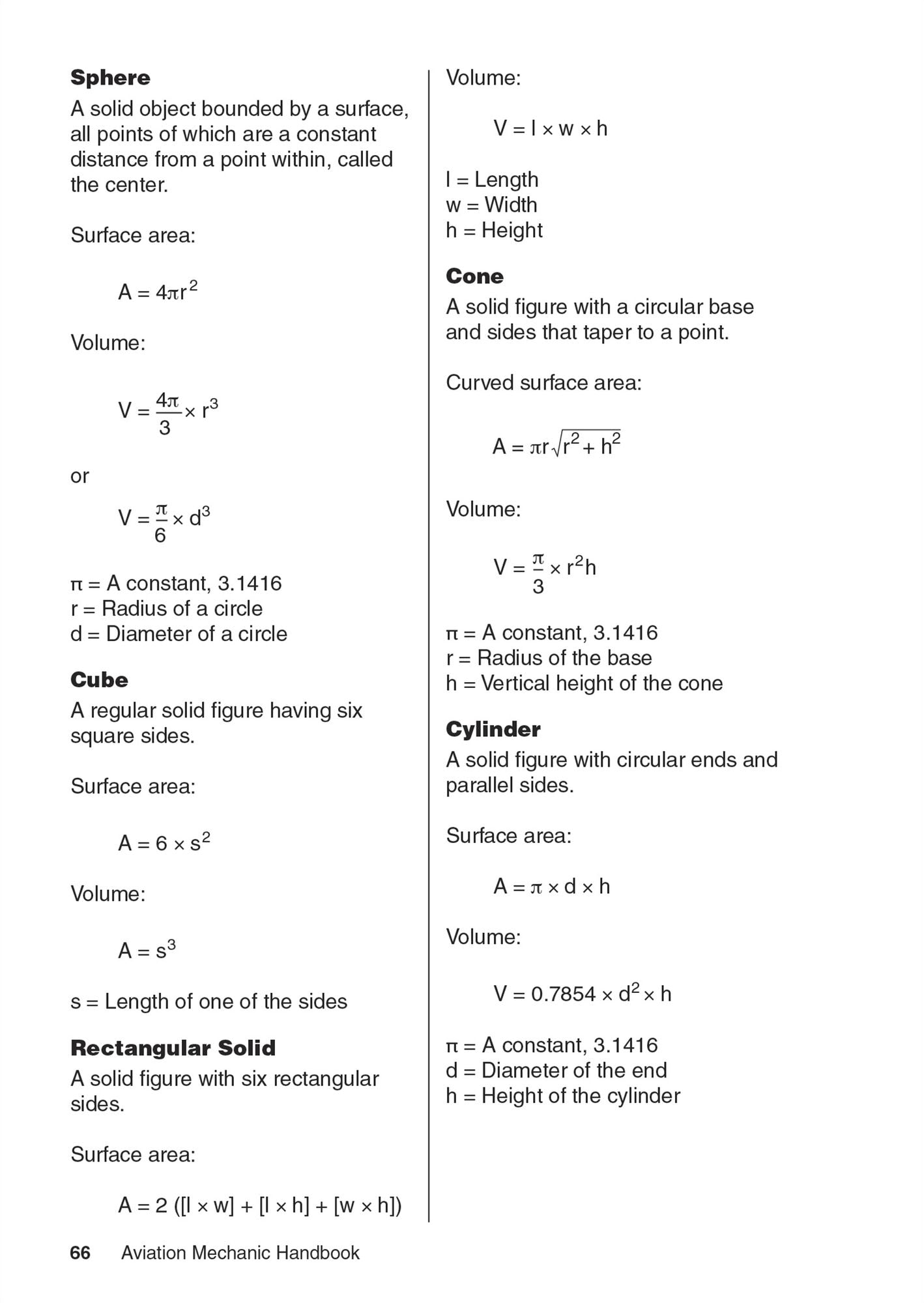 Aviation Mechanic Handbook
