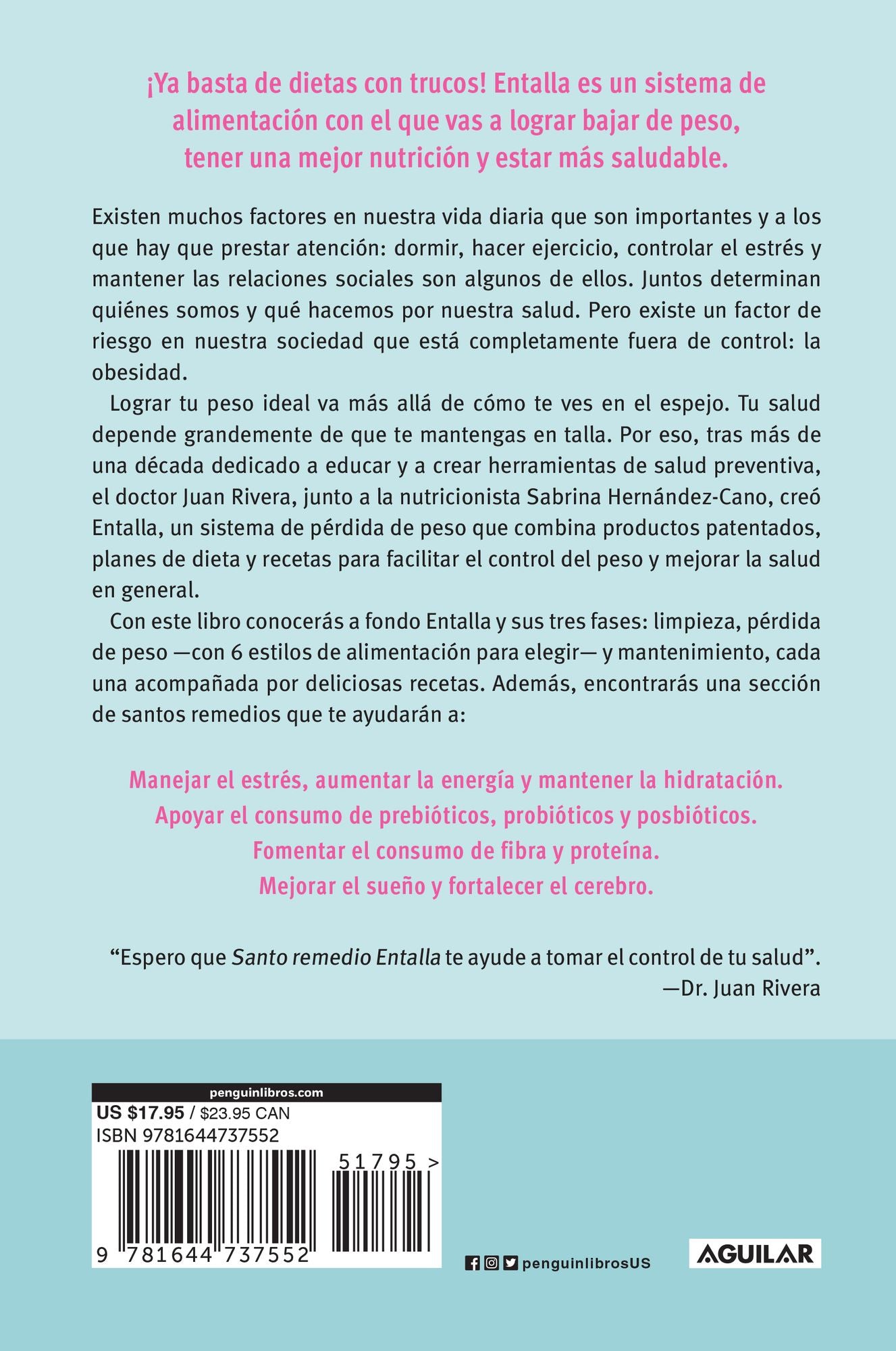 Santo remedio: Entalla / Doctor Juan's Top Home Remedies. Entalla, Weight Loss Program