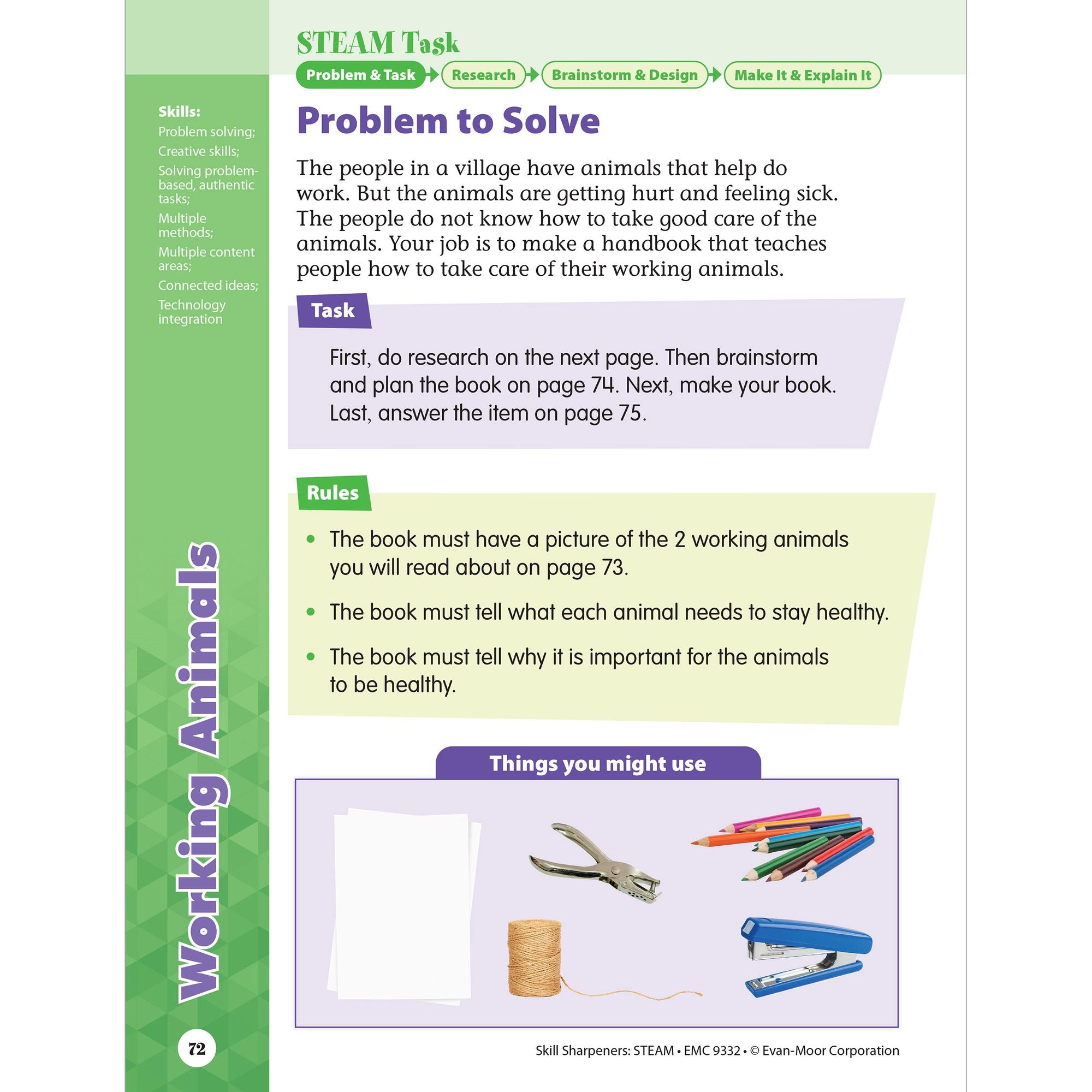 Skill Sharpeners: Steam, Grade 2