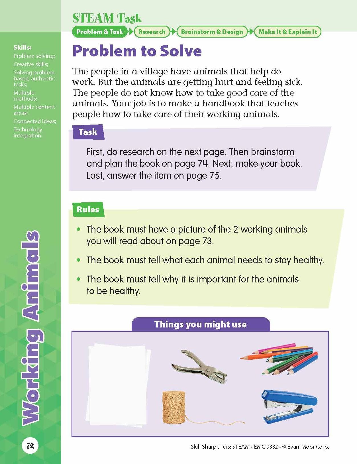 Skill Sharpeners: Steam, Grade 2