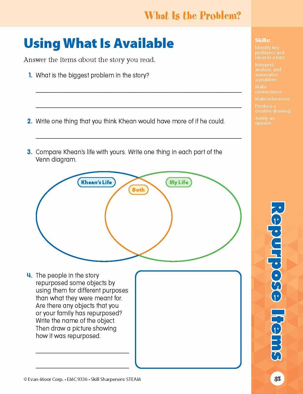 Skill Sharpeners: STEAM, Grade 6 Workbook