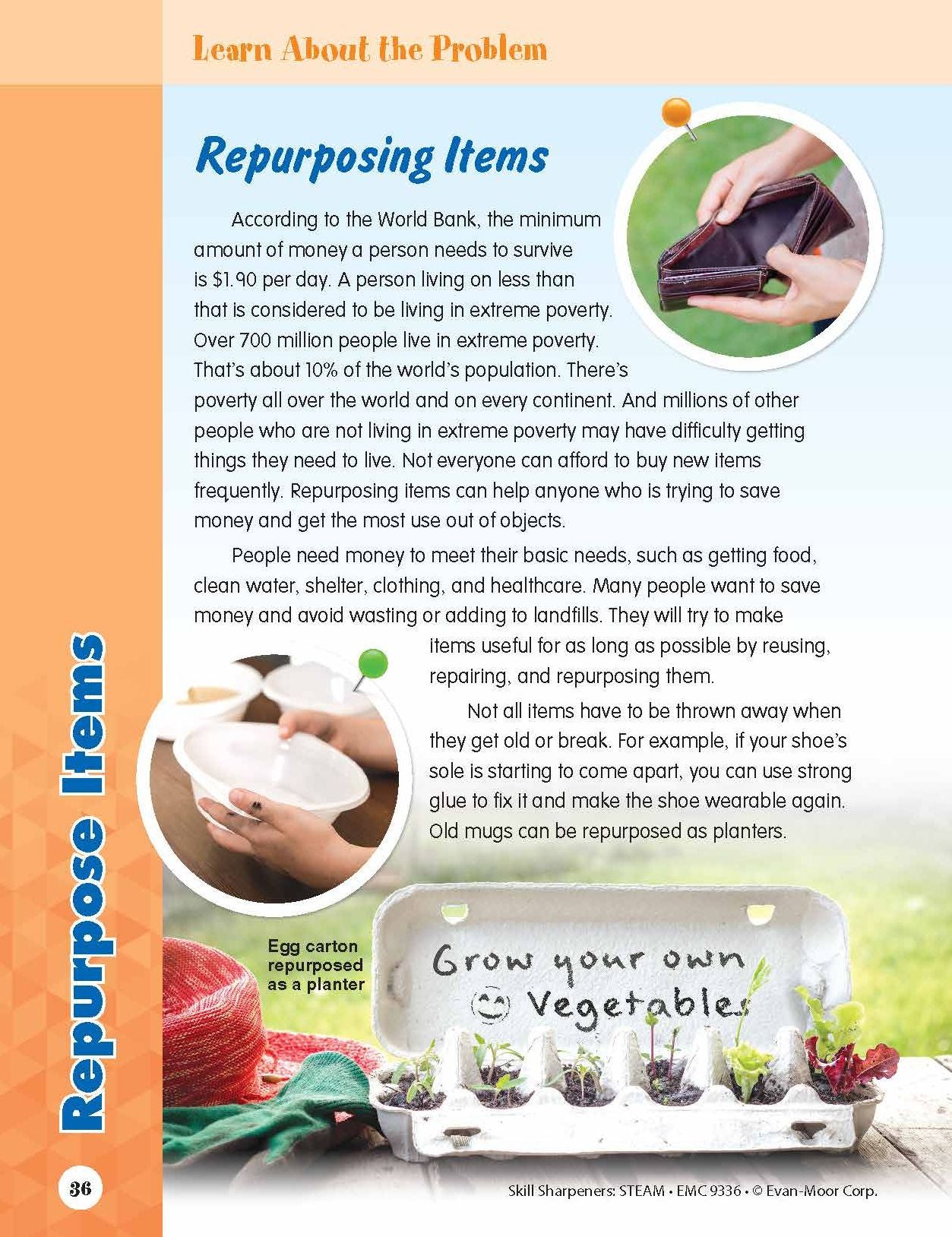 Skill Sharpeners: STEAM, Grade 6 Workbook