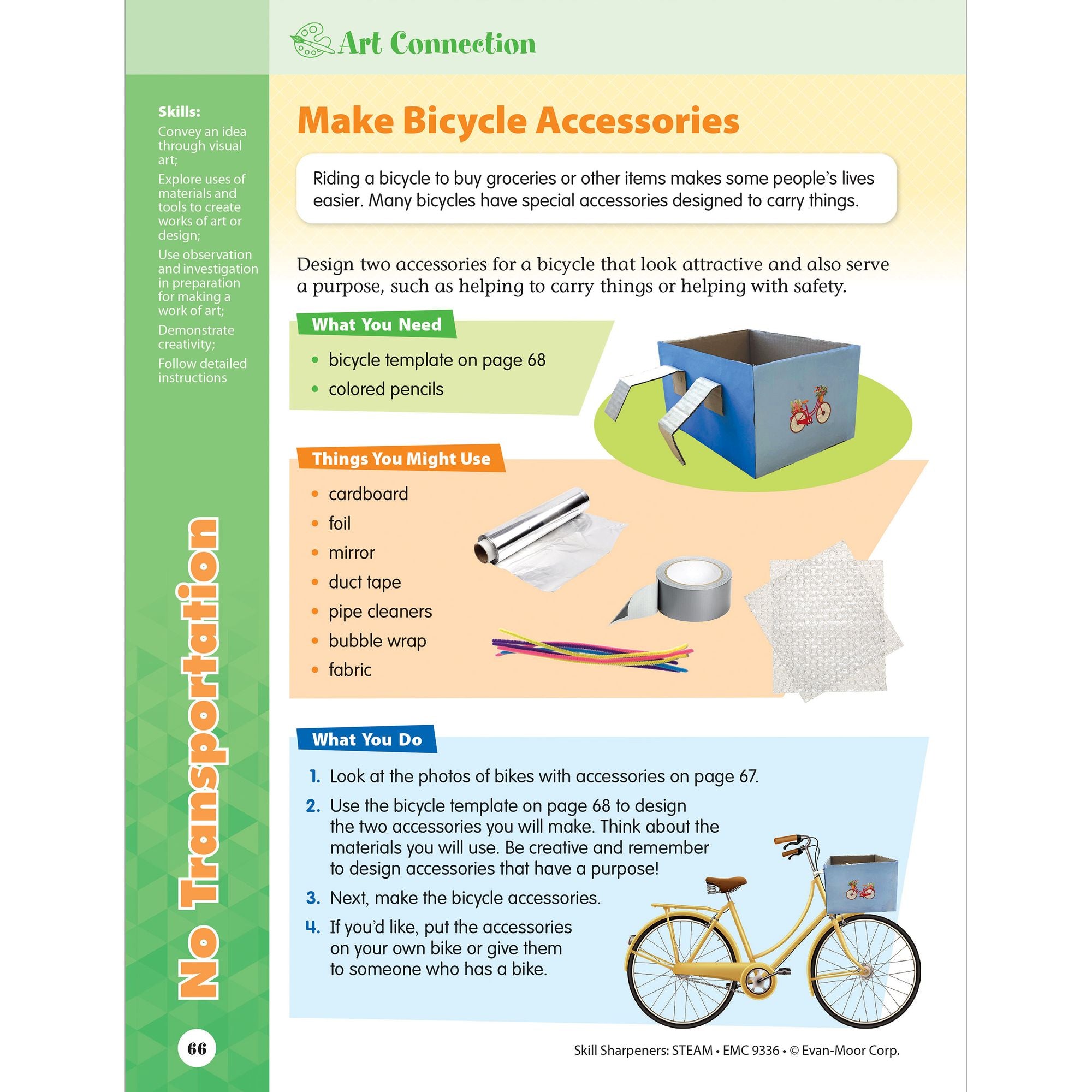 Skill Sharpeners: STEAM, Grade 6 Workbook