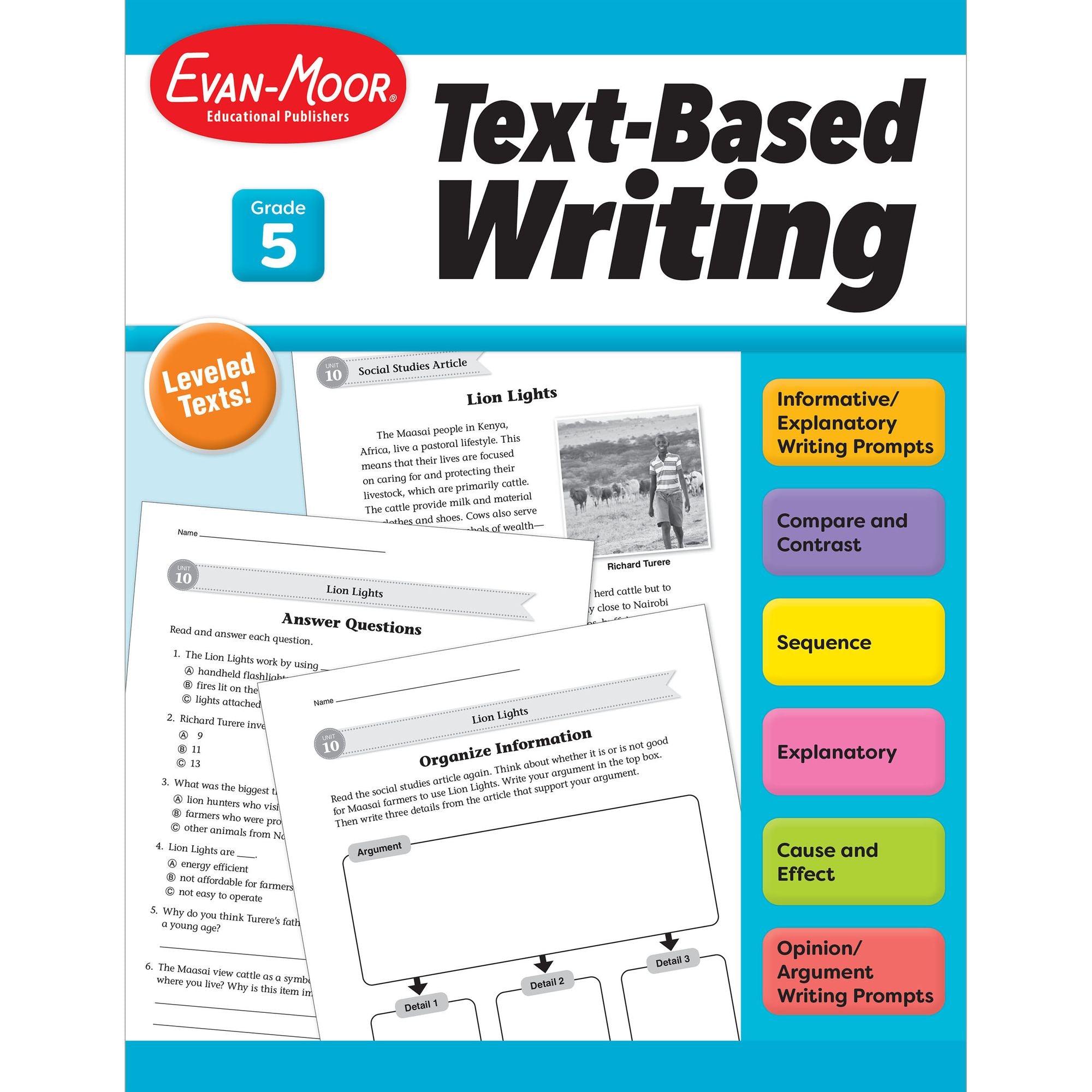Text-Based Writing, Grade 5 Teacher Resource