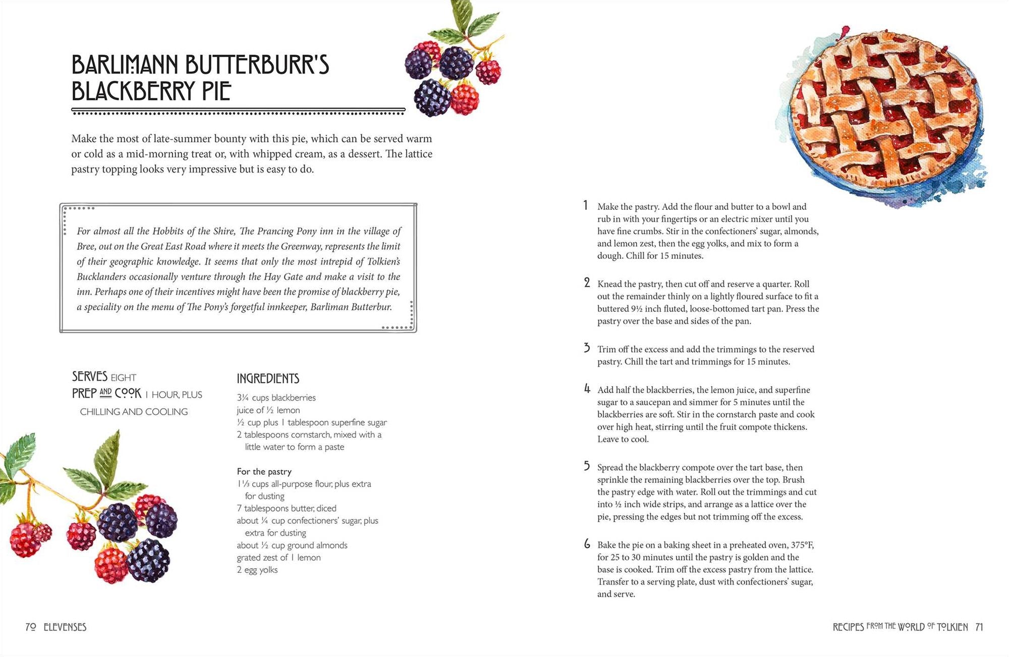 Recipes from the World of Tolkien: Inspired by the Legends