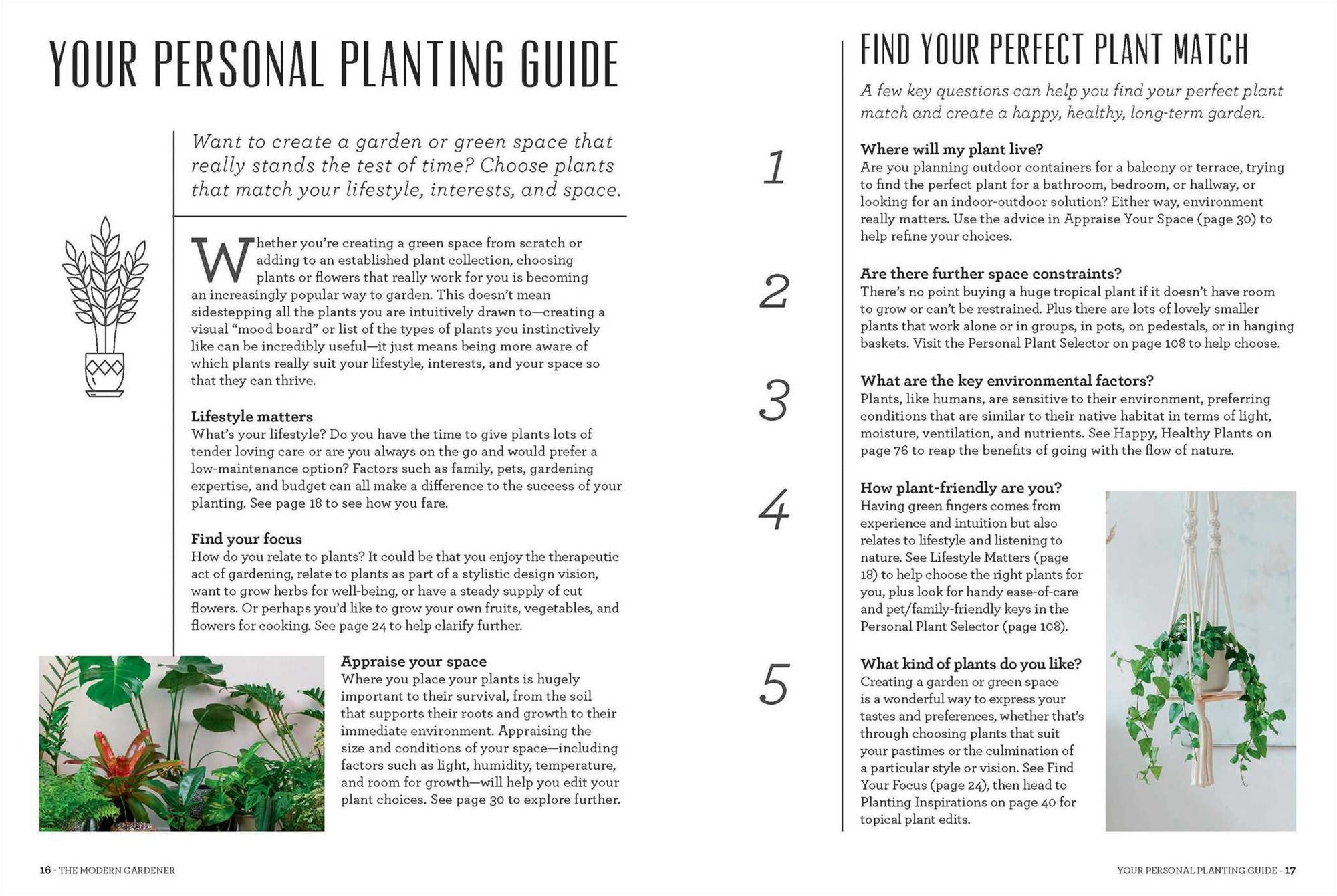The Modern Gardener: A Practical Guide to Houseplants, Herbs & Container Gardening