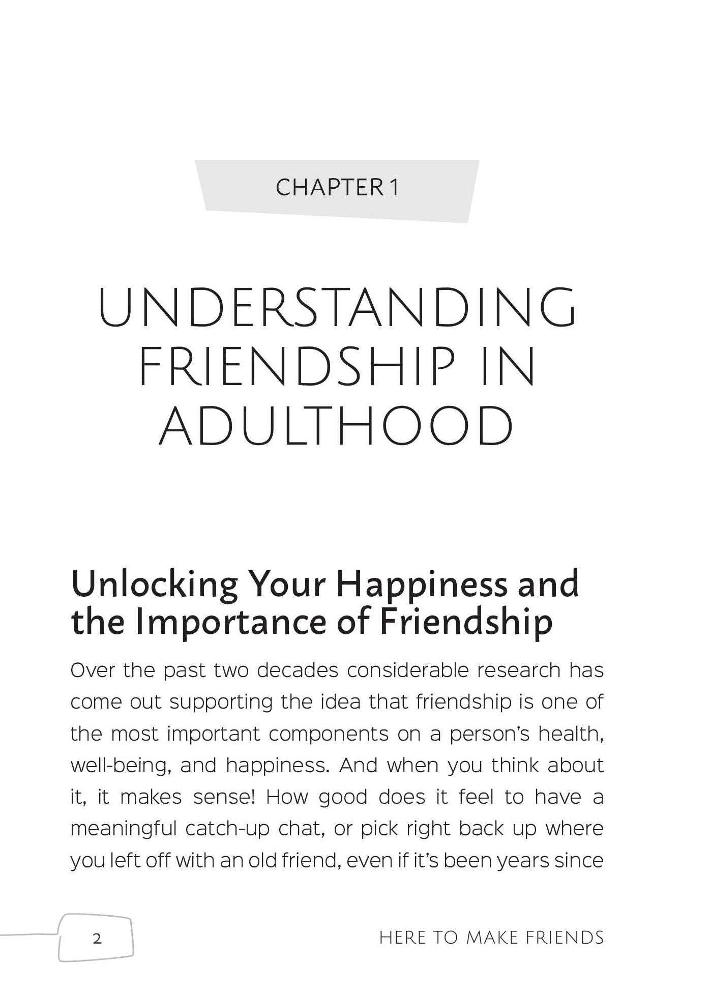 Here to Make Friends: How to Build the Meaningful Connections and Community We Need