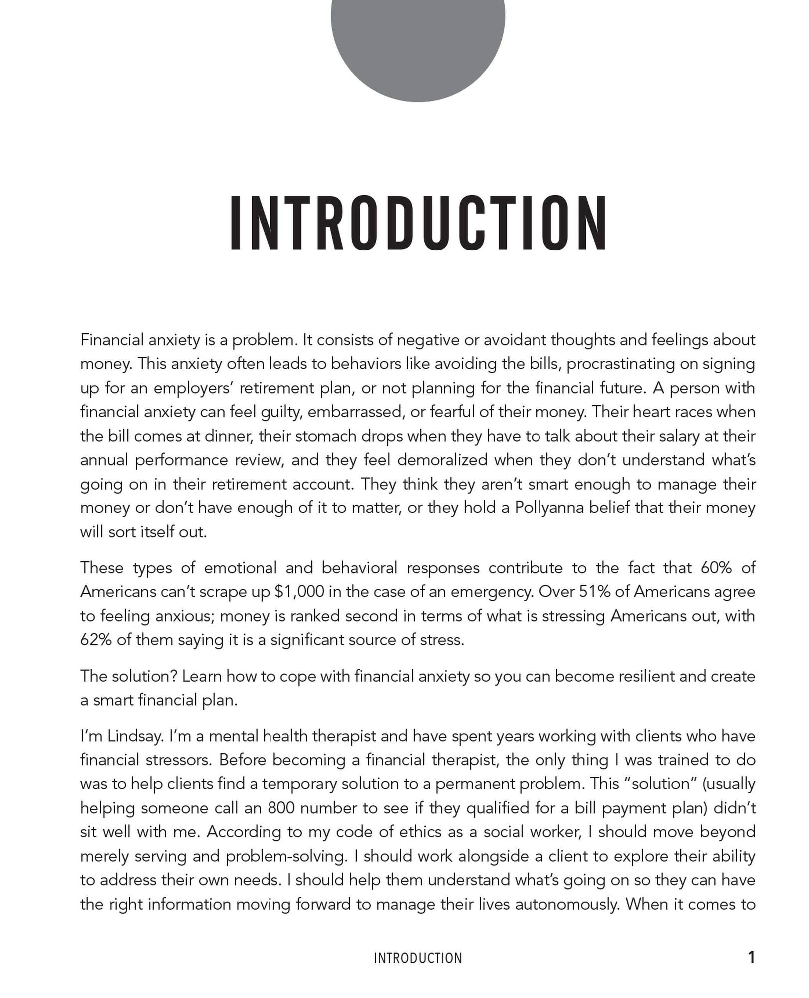 The Financial Anxiety Solution: A Step-by-Step Workbook to Stop Worrying about Money, Take Control of Your Finances, and Live a Happier Life