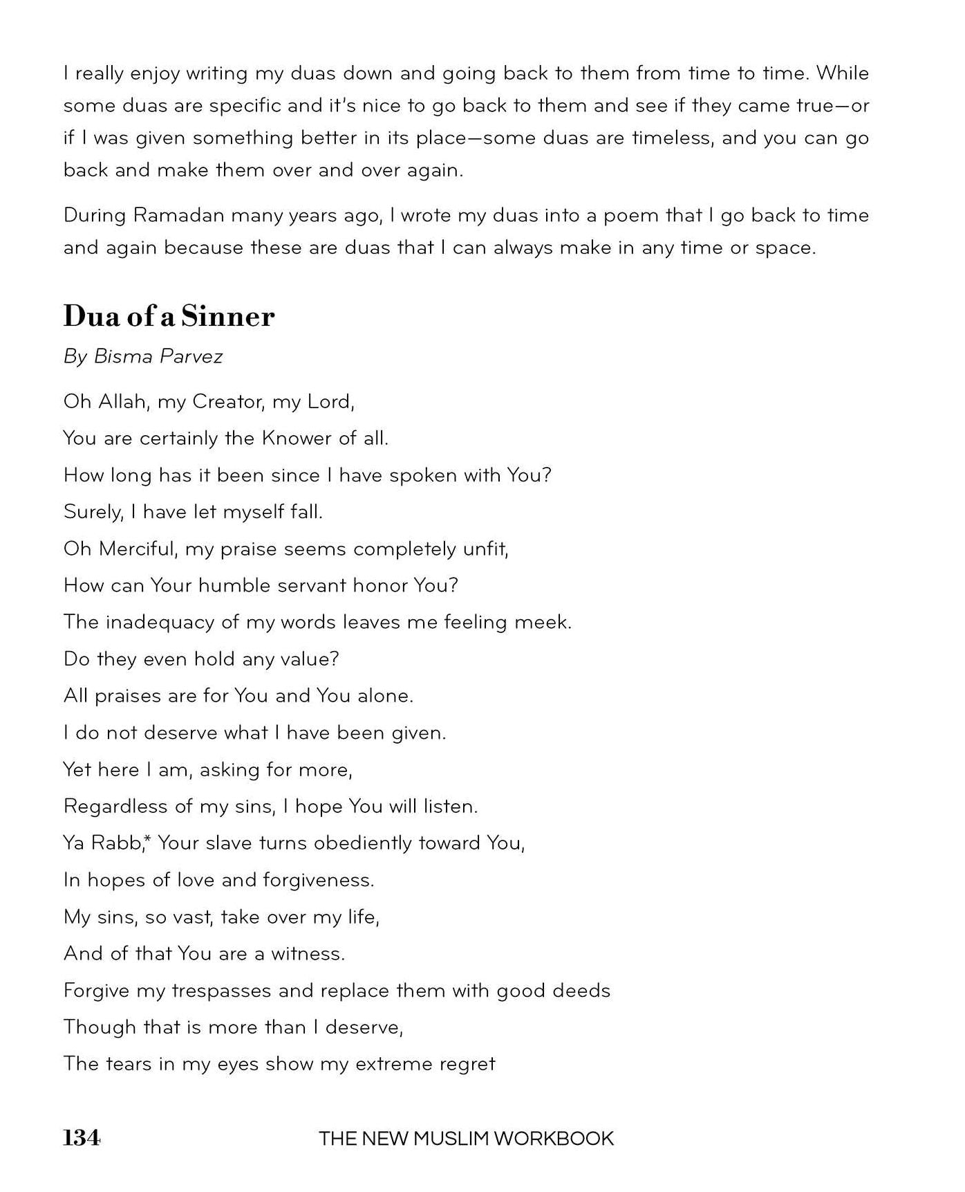 The New Muslim Workbook: The Interactive Guide to Building Your Relationship with Allah through Reflection and Prayer