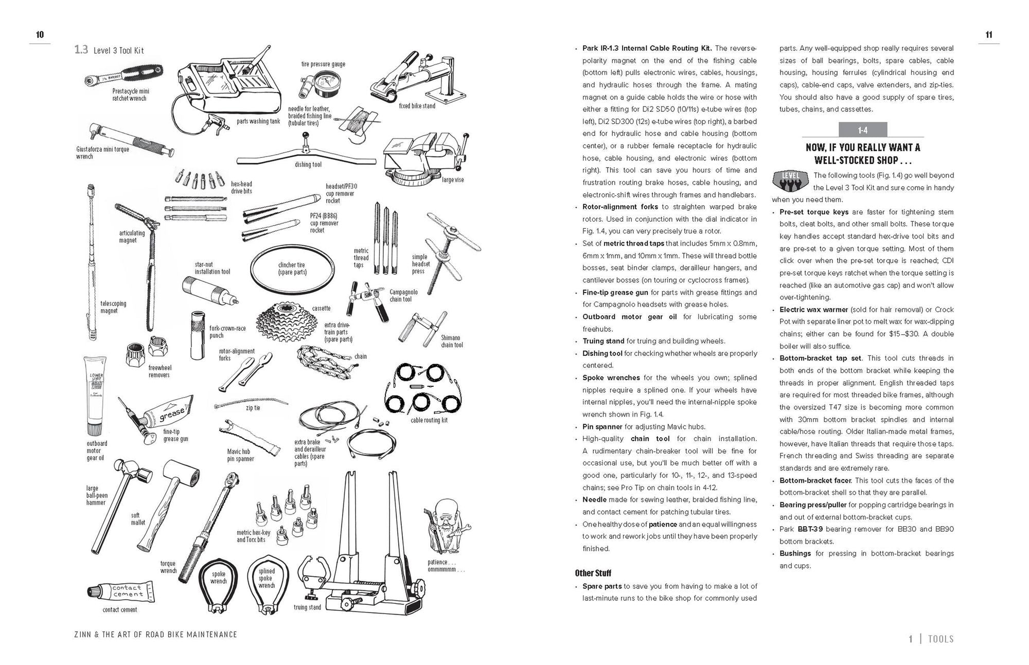 Zinn & the Art of Road Bike Maintenance: The World's Best-Selling Bicycle Repair and Maintenance Guide, 6th Edition