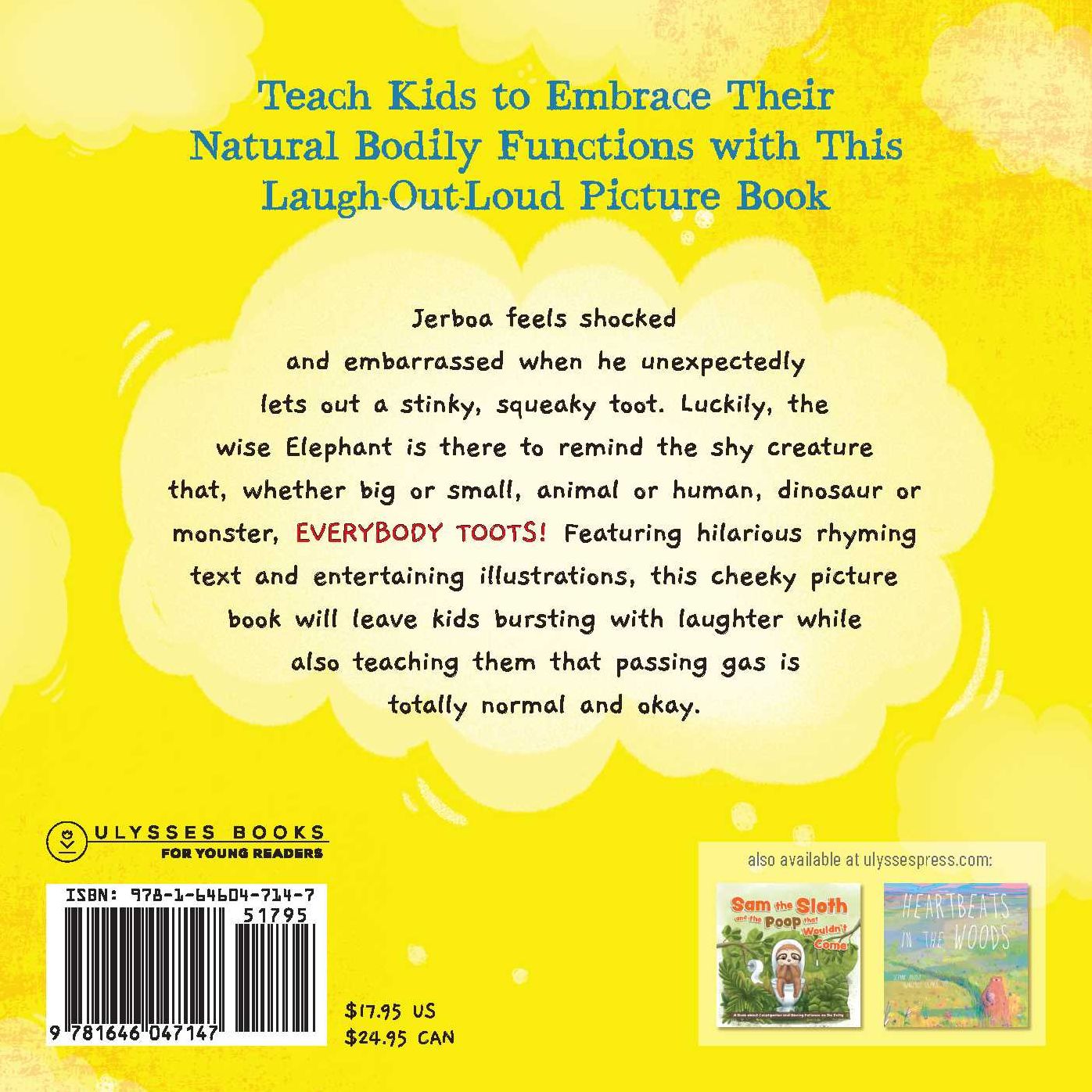 Everybody Toots: A Funny Read-Aloud Picture Book about Farting Animals (Rhyming books for kids ages 3-5)