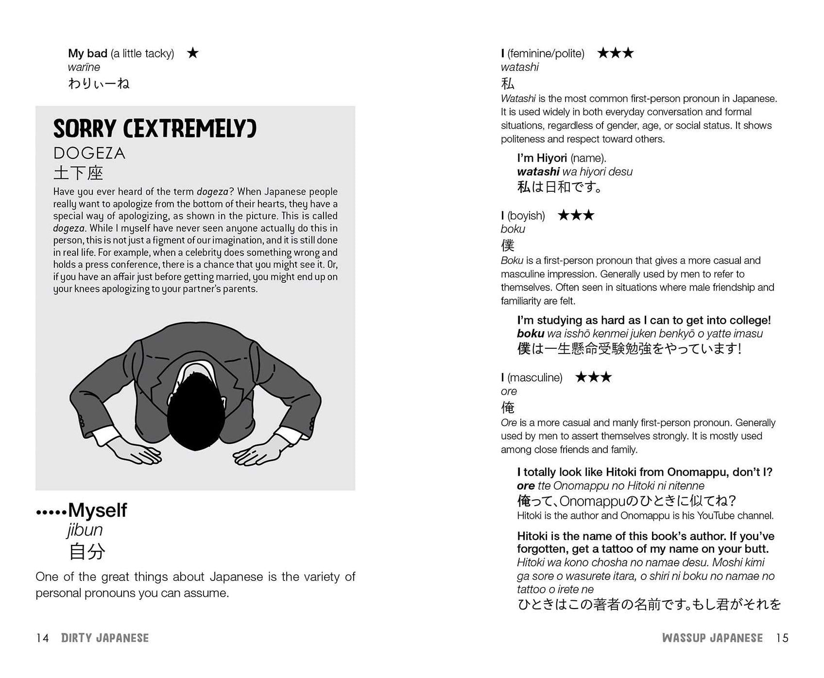 Dirty Japanese, Second Edition: Power Up Your Conversation with Casual Slang and Onomatopoeia Phrases to Use with Friends, Enemies, Lovers, and More