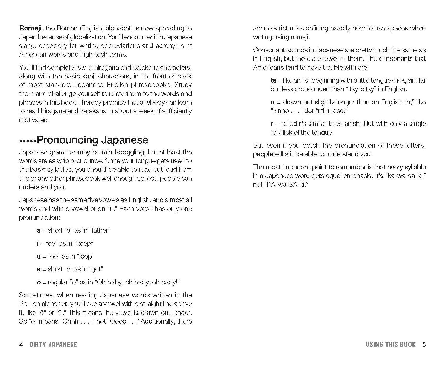 Dirty Japanese, Second Edition: Power Up Your Conversation with Casual Slang and Onomatopoeia Phrases to Use with Friends, Enemies, Lovers, and More