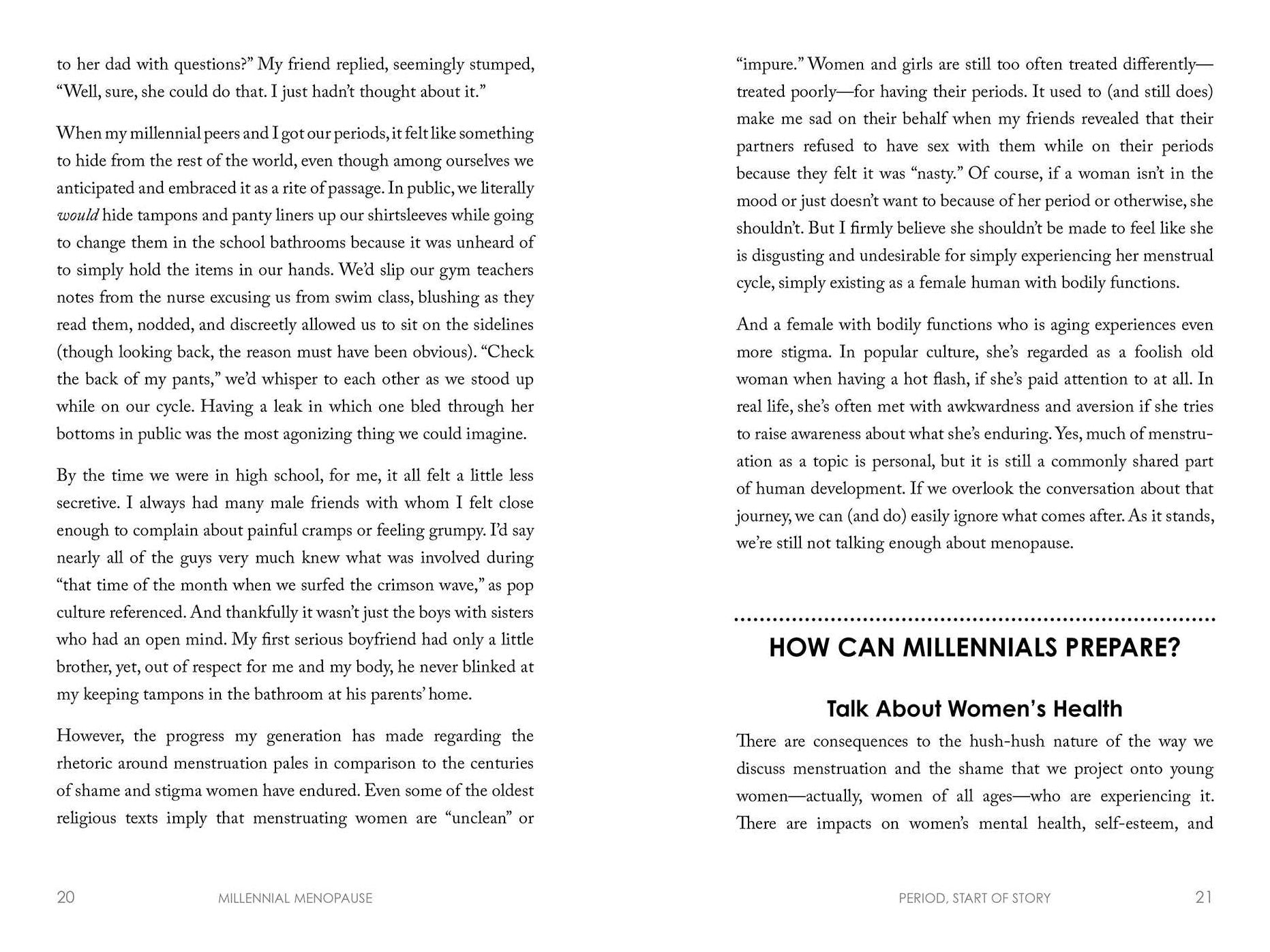 Millennial Menopause: Preparing for Perimenopause, Menopause, and Life's Next Period
