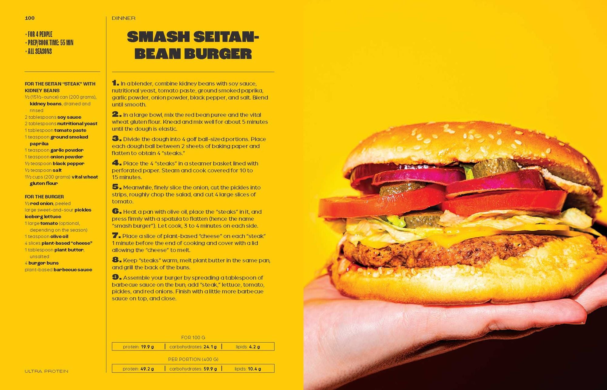 Ultra Protein: 55 Plant-Based Recipes to Maximize Body and Brain Health