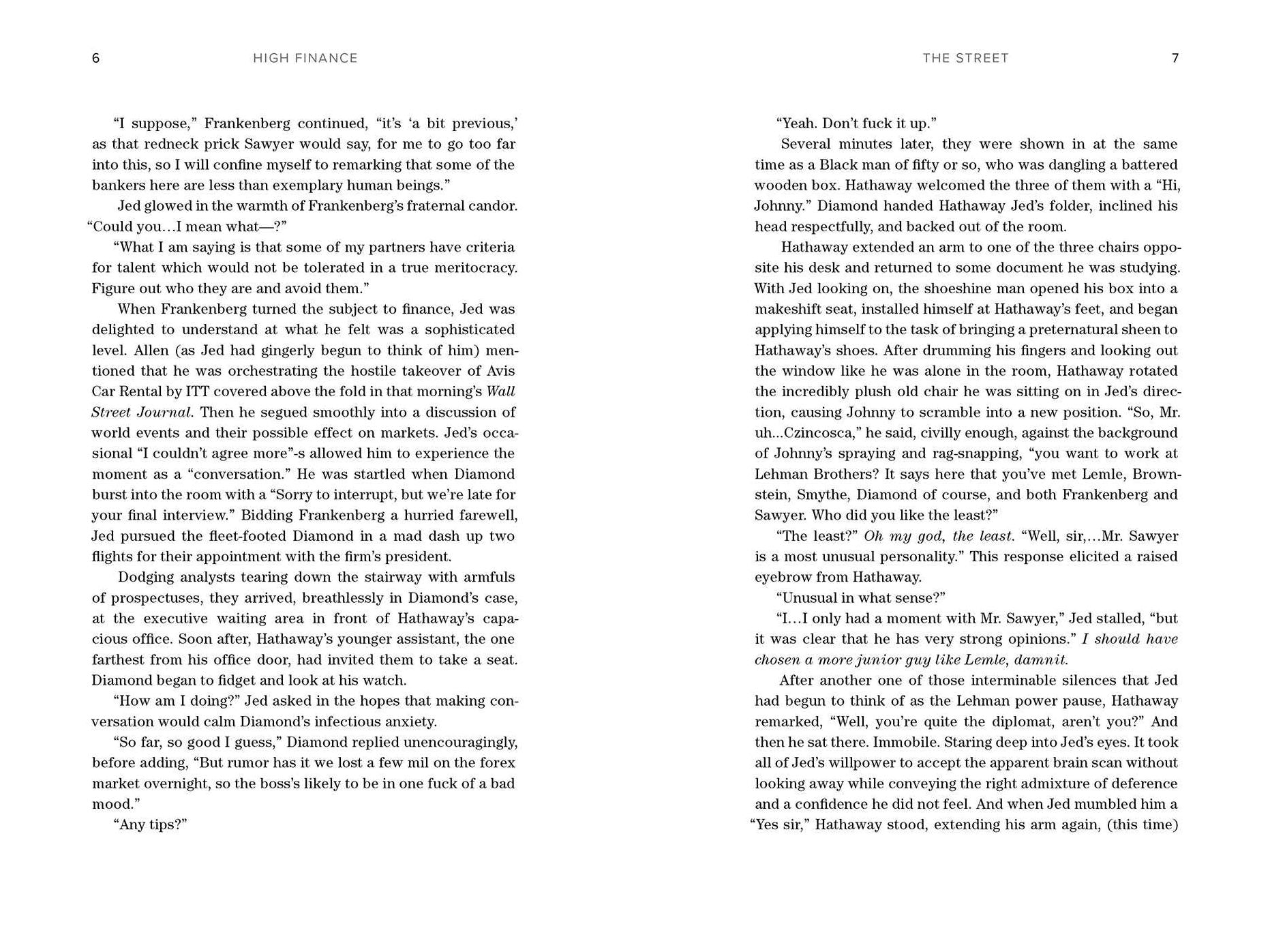 High Finance: A Novel