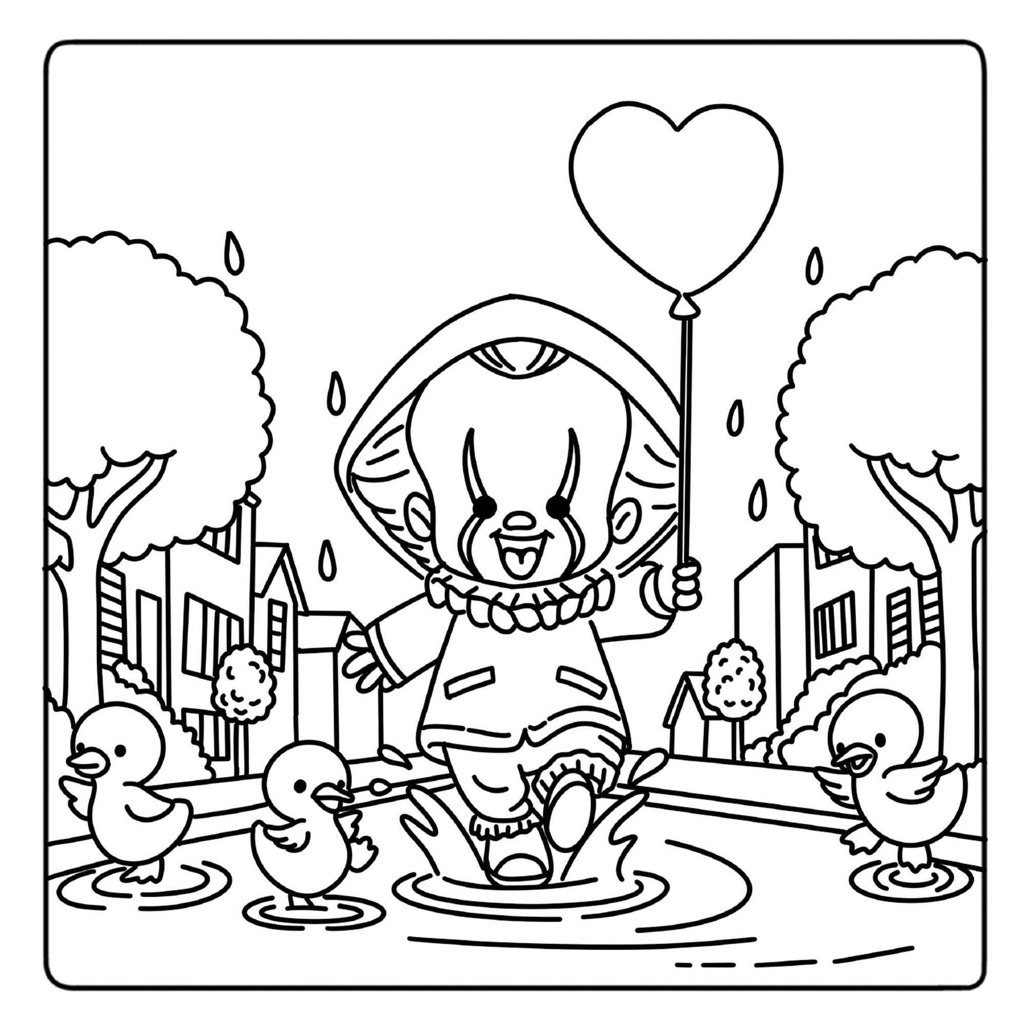 Cozy Horror Nights: A Parody Coloring Book: Cute Chibi Manga Meets Spooky Halloween Fun for Stress Relief & Relaxation