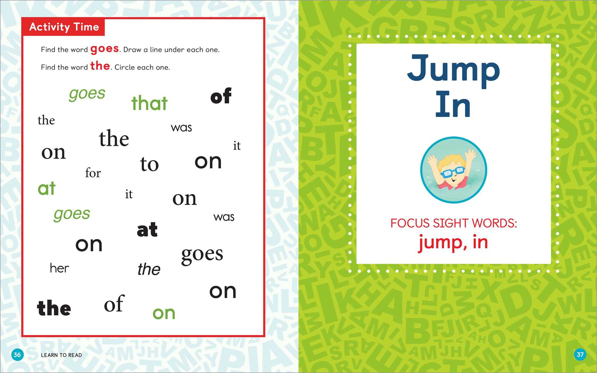 Learn to Read: Sight Words Storybook: 25 Simple Stories & Activities for Beginner Readers