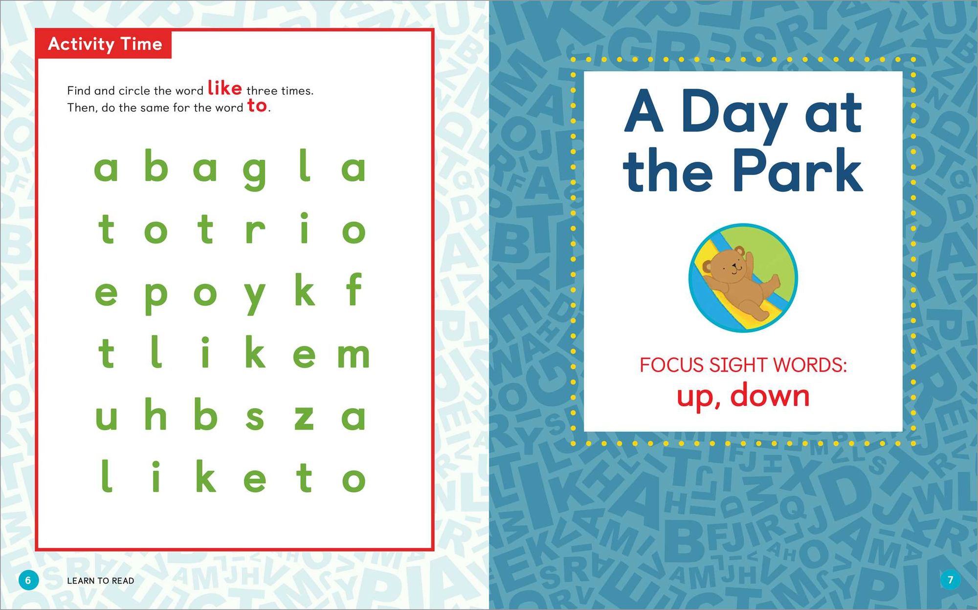 Learn to Read: Sight Words Storybook: 25 Simple Stories & Activities for Beginner Readers