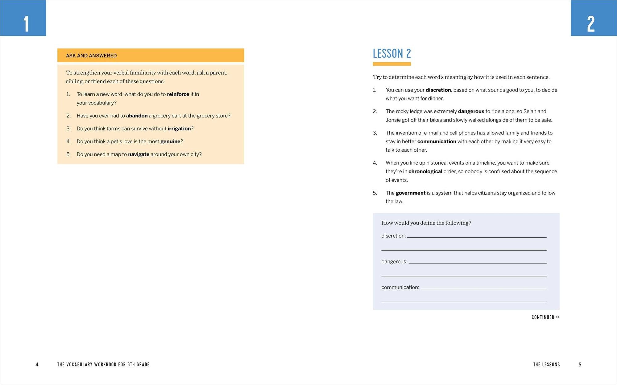 The Vocabulary Workbook for 6th Grade: Weekly Activities to Boost Your Word Power