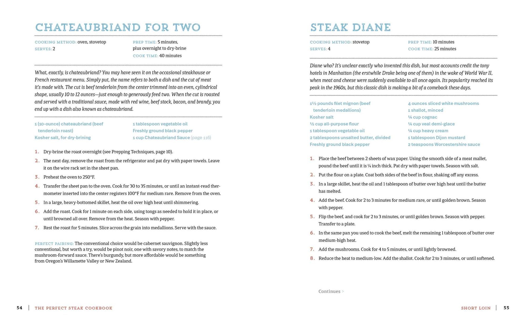 The Perfect Steak Cookbook: Essential Recipes and Techniques