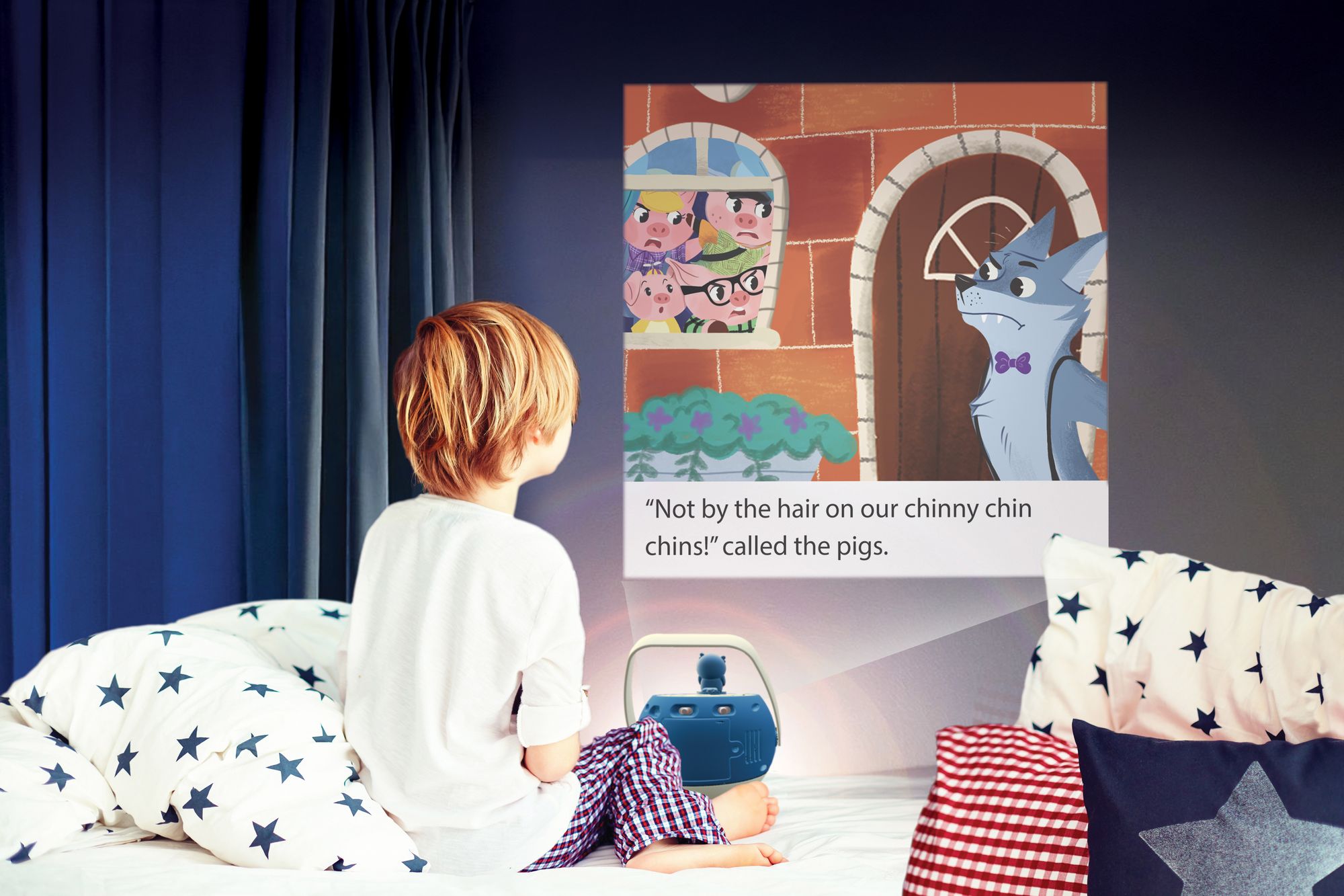 Luna Storytime Projector Classic Stories with Owl