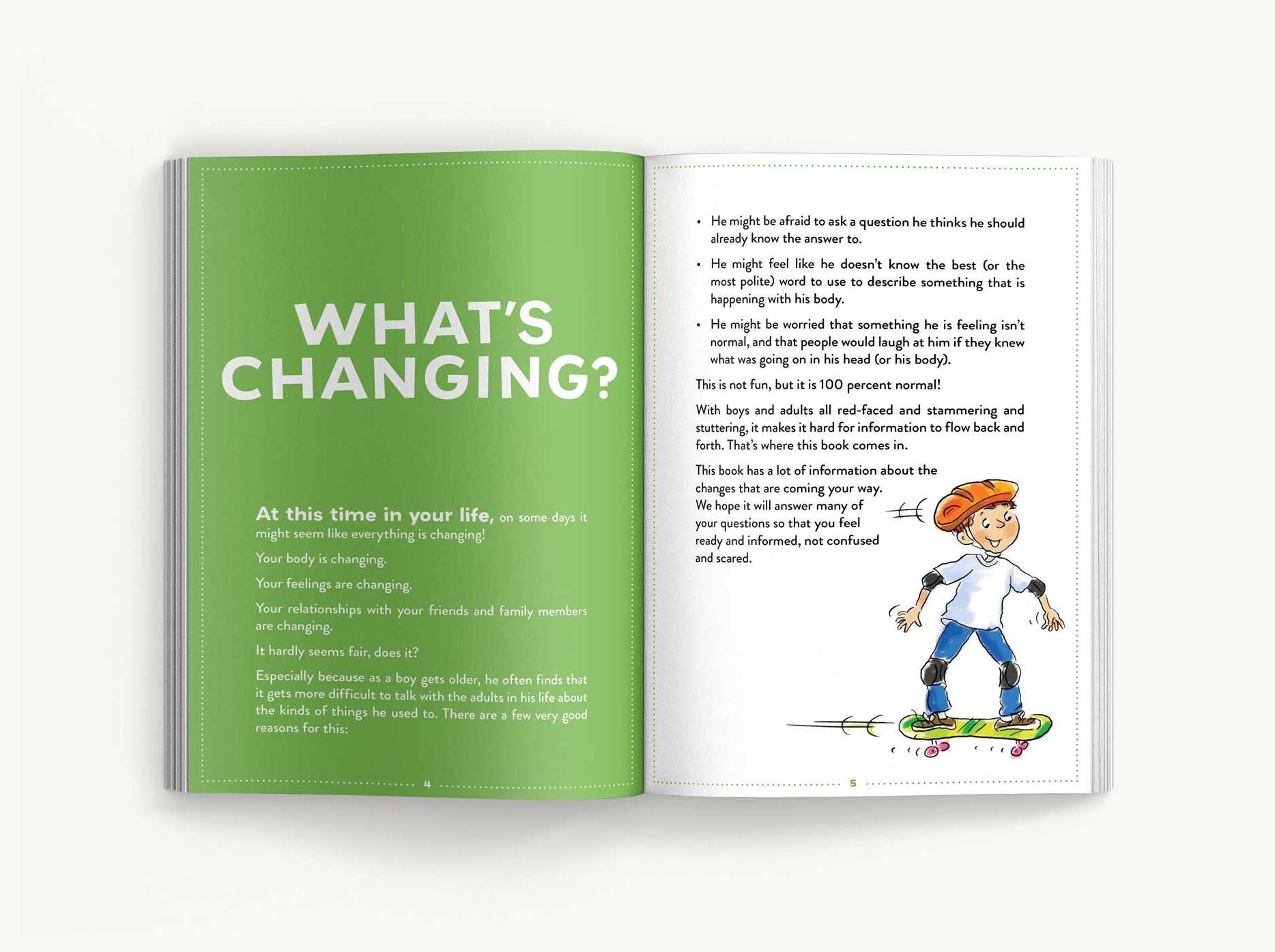 Guy Talk: The Ultimate Boy's Body Book with Stuff Guys Need to Know while Growing Up Great!