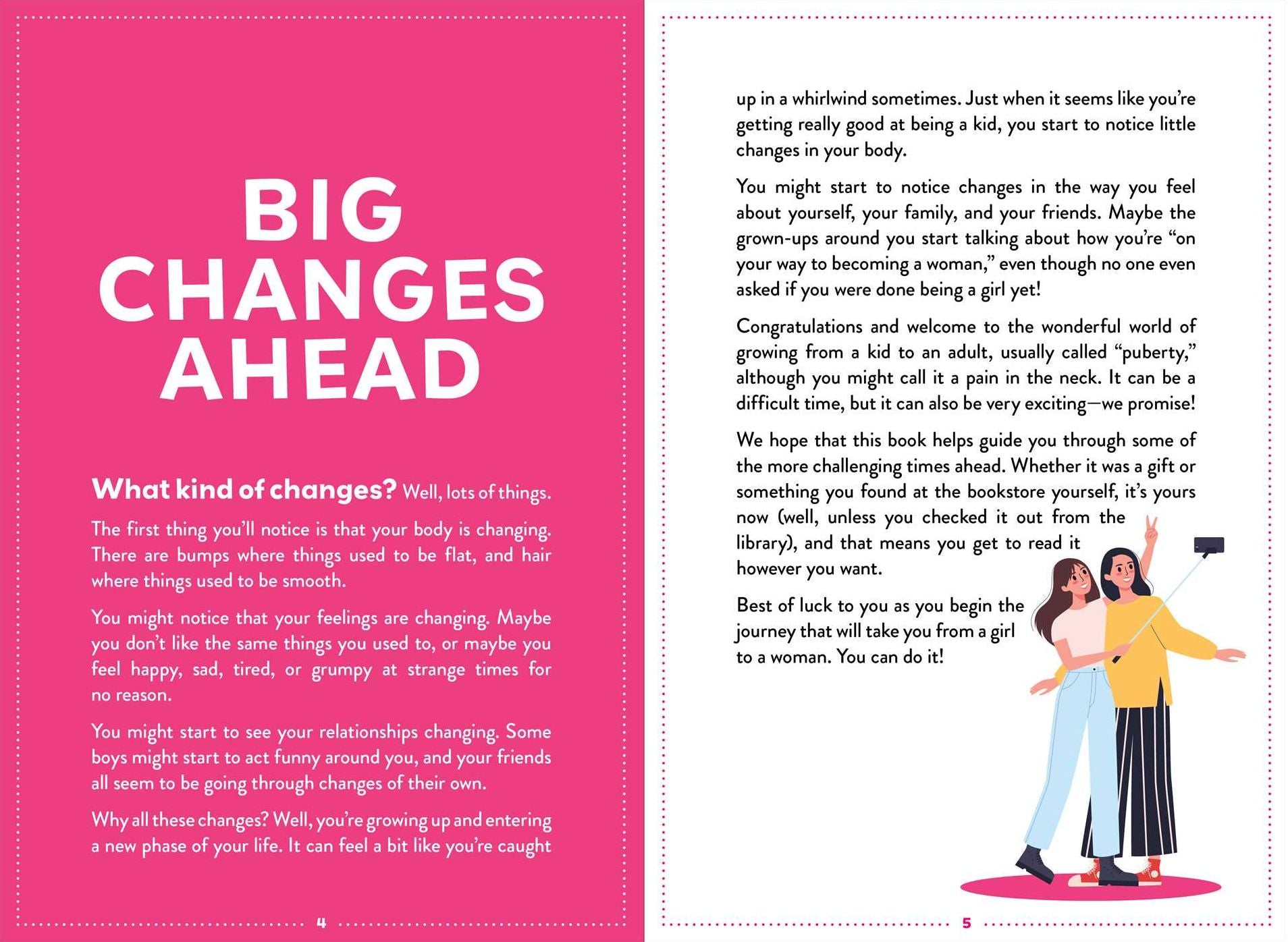 Girl Talk: The Ultimate Body and Puberty Book for Girls!