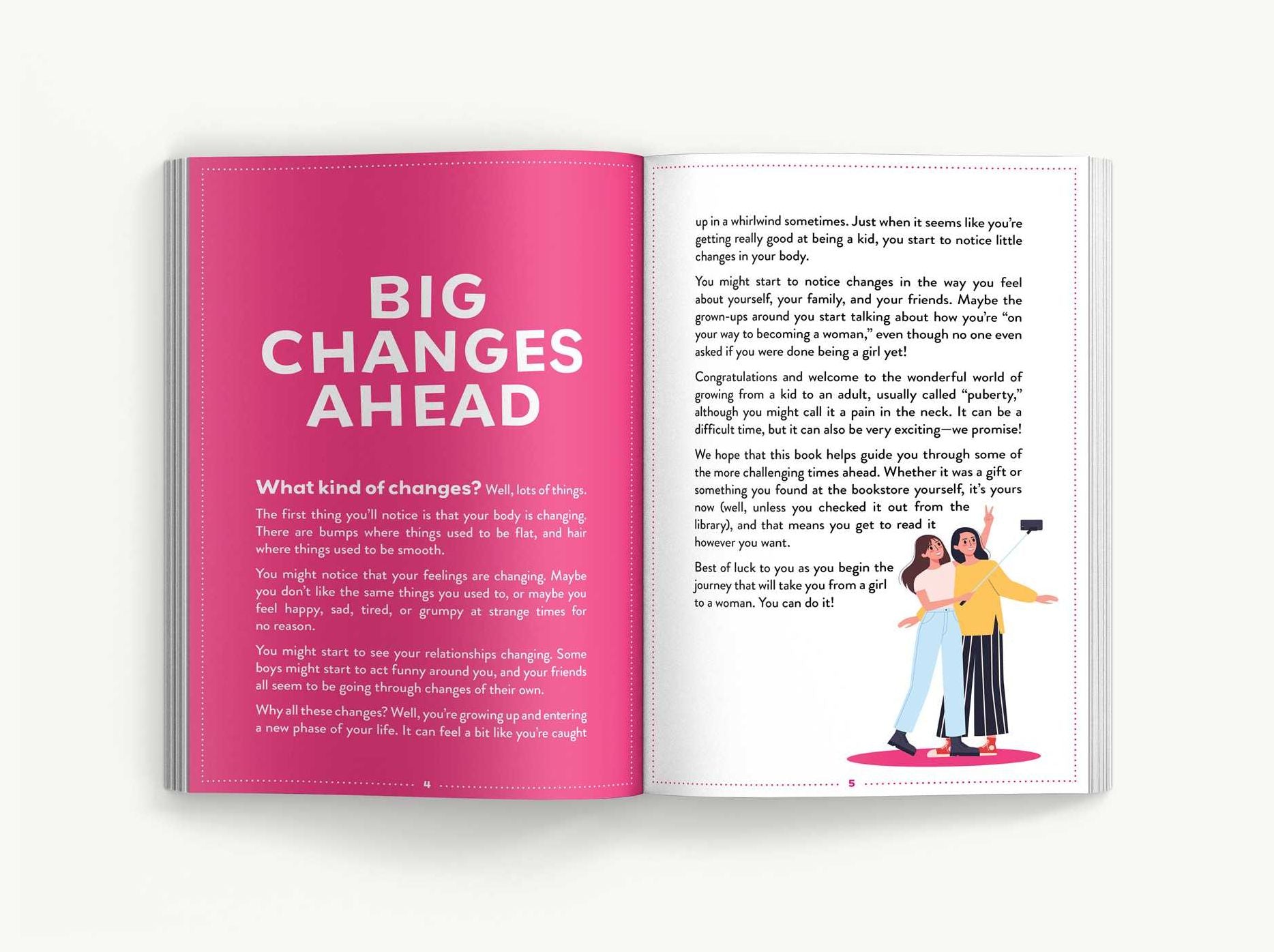 Girl Talk: The Ultimate Body and Puberty Book for Girls!
