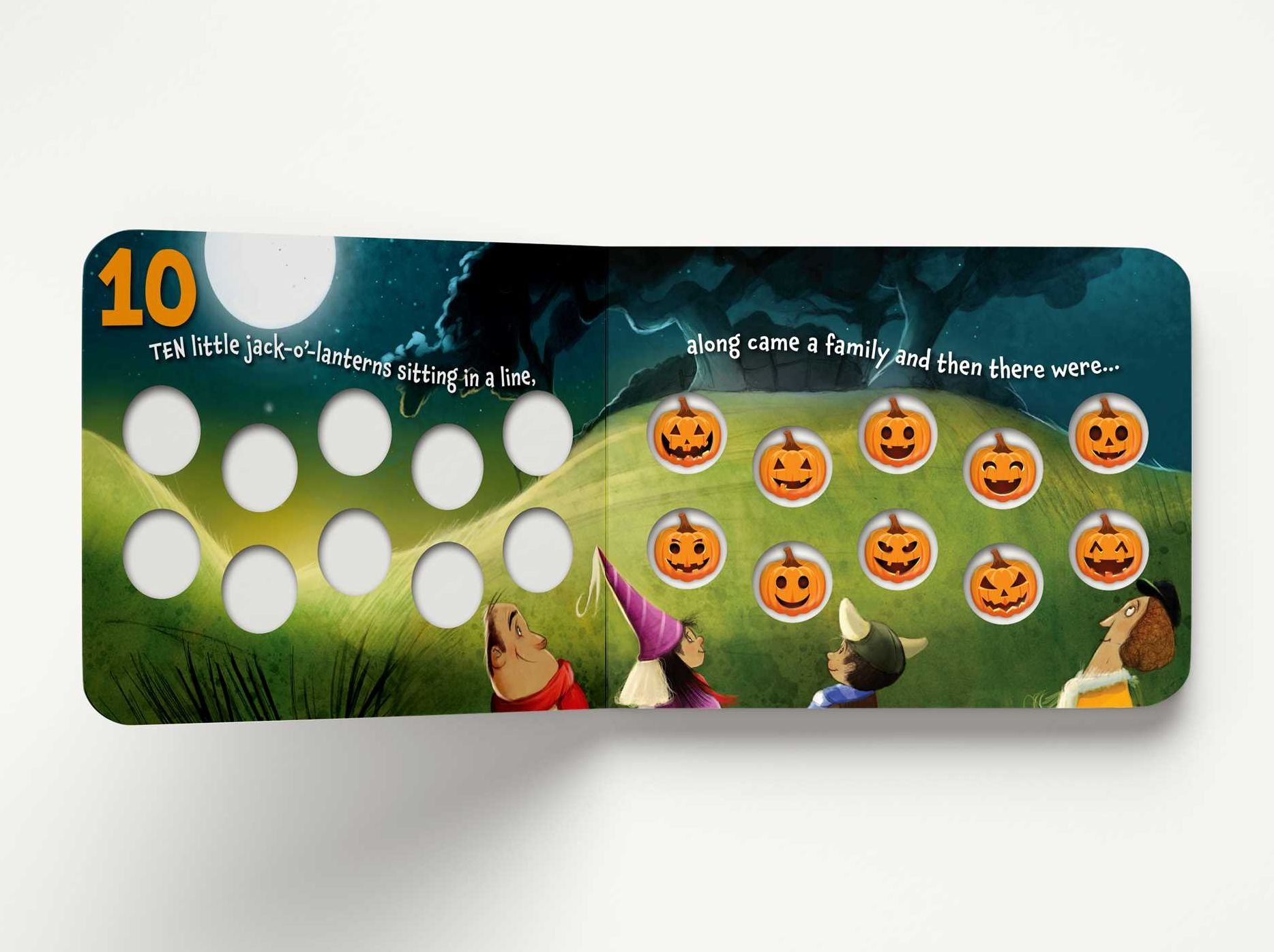 Ten Little Jack O Lanterns: A Counting Storybook